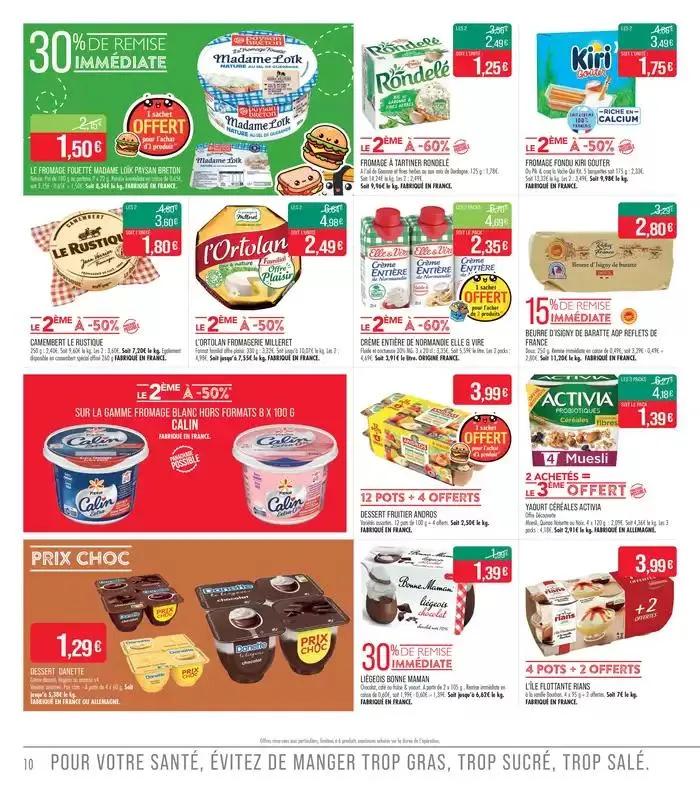 Fête du Boulanger du 12 mai au 25 mai 2025 - Catalogue page 10