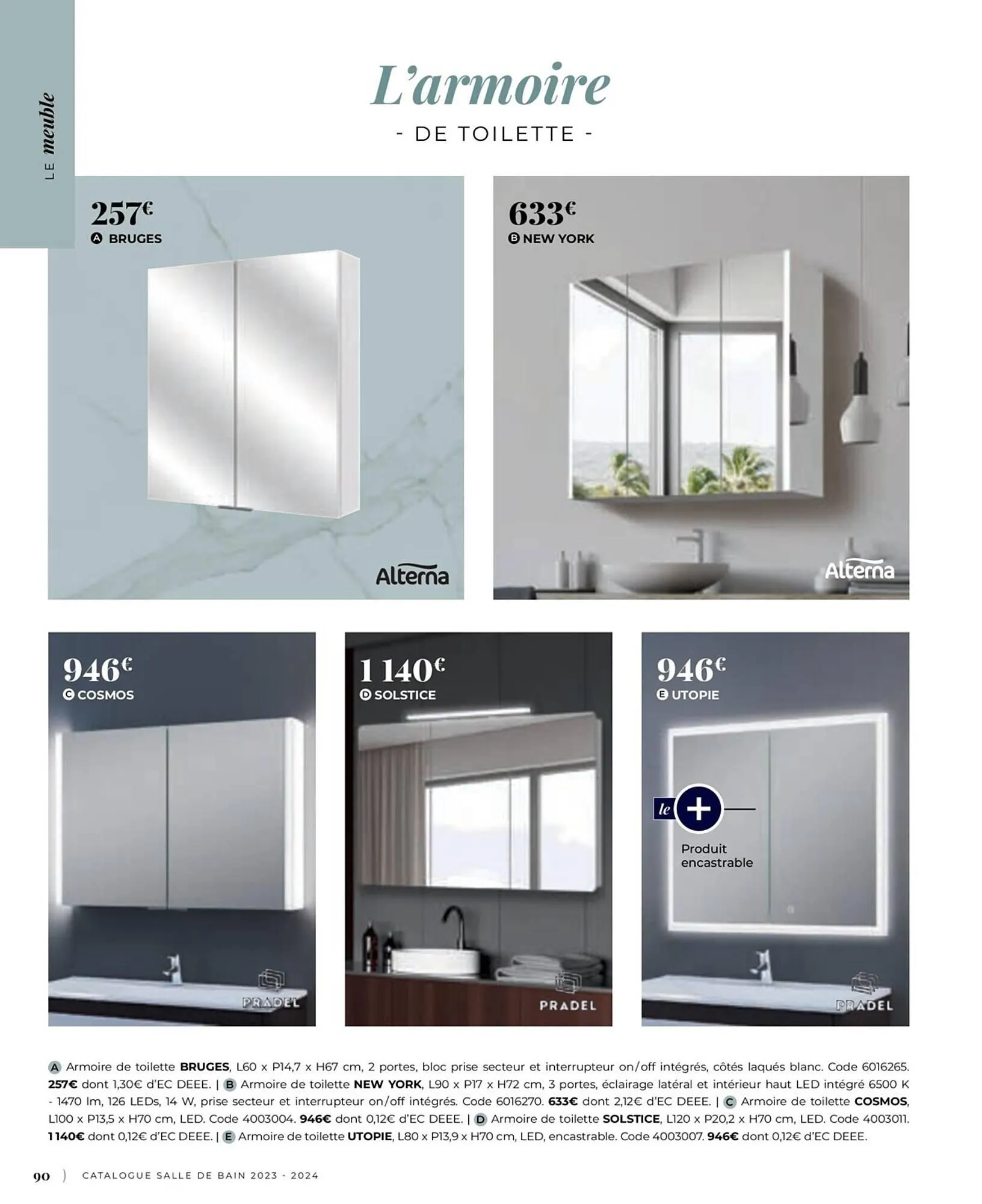 Catalogue Cedeo du 6 juillet au 31 décembre 2023 - Catalogue page 90