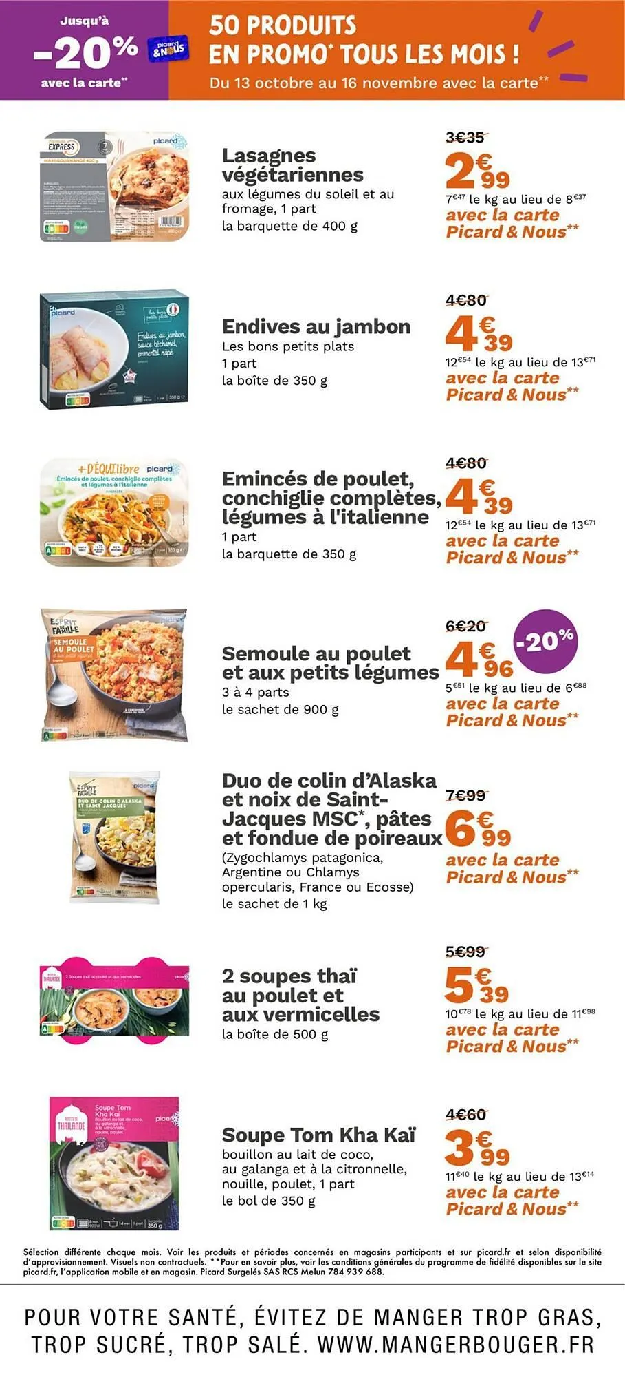 Catalogue Picard du 27 octobre au 16 novembre 2025 - Catalogue page 7