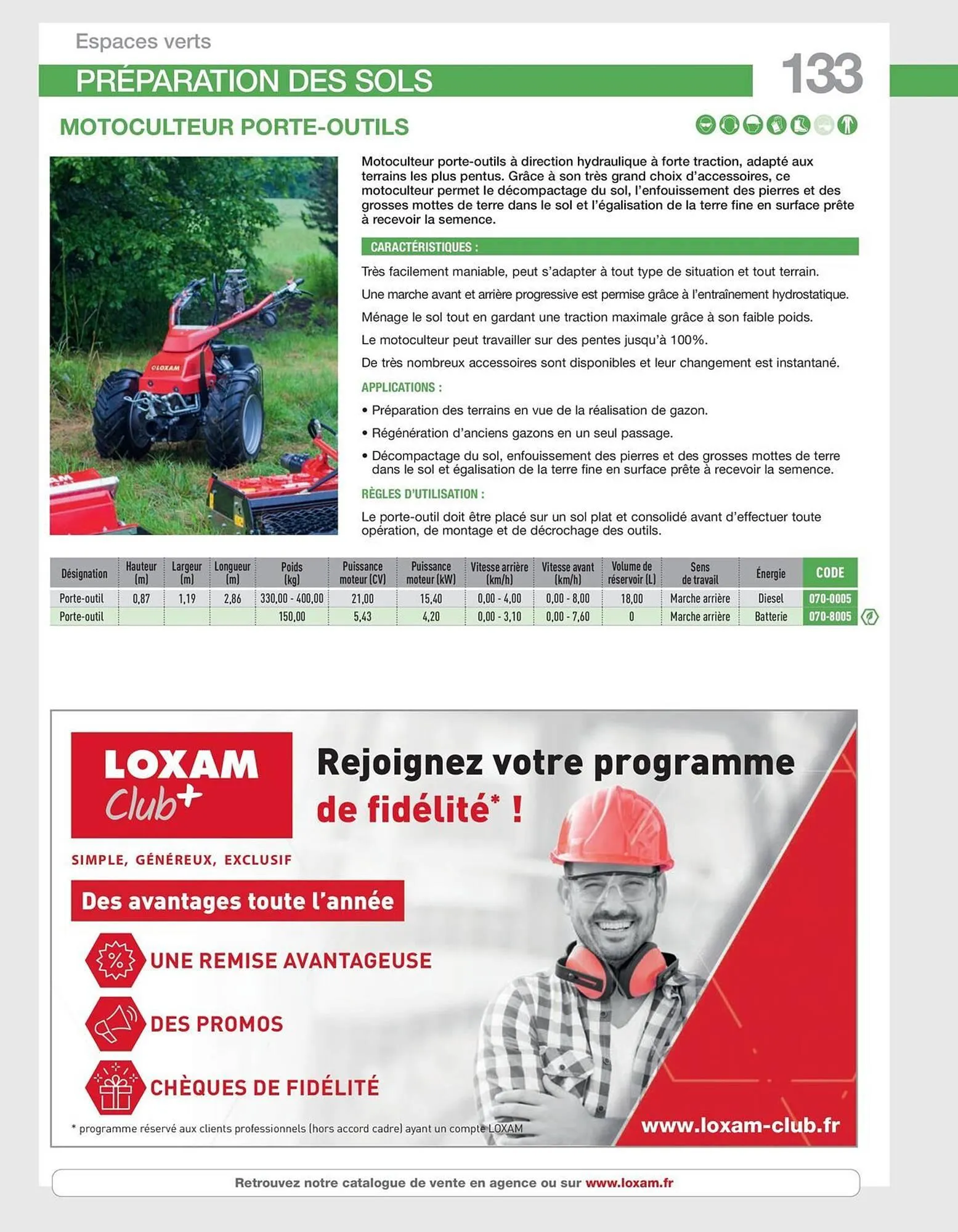 Catalogue Loxam du 16 avril au 31 décembre 2026 - Catalogue page 135
