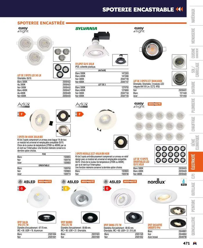 Guide produits 2024 du 15 mars au 31 décembre 2024 - Catalogue page 471