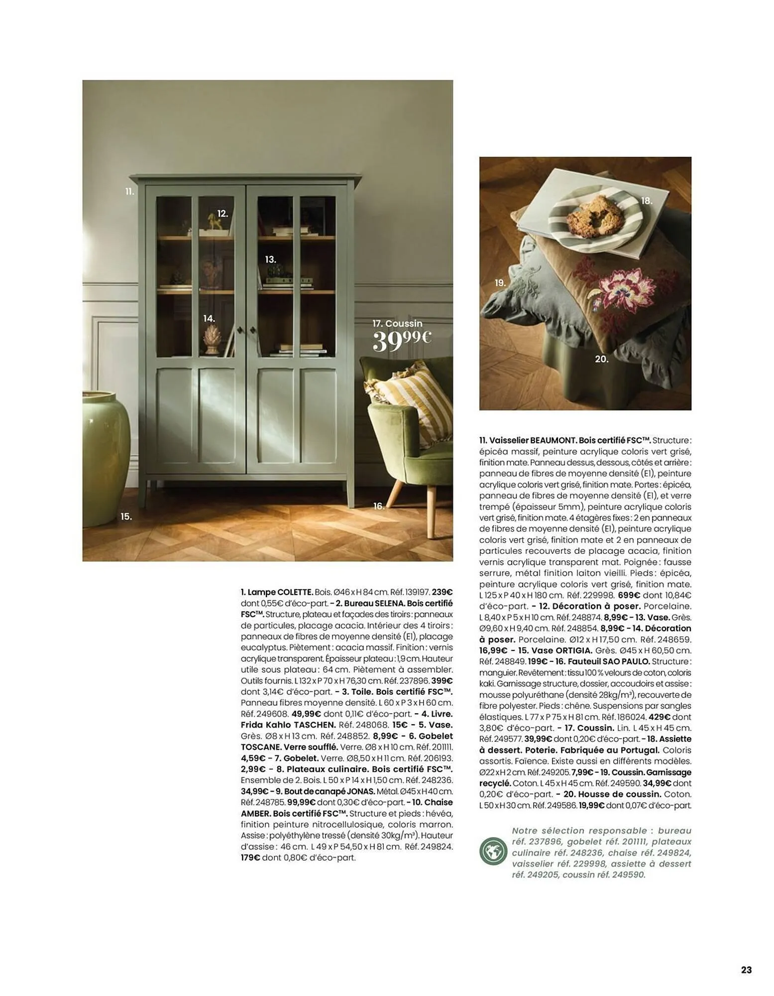 Catalogue Maisons du Monde du 11 décembre au 31 décembre 2025 - Catalogue page 23