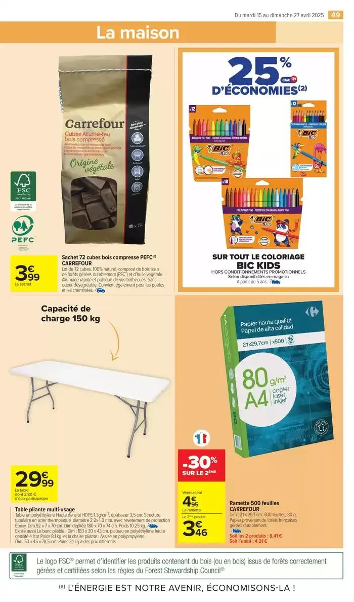 JOYEUSES PÂQUES du 15 avril au 27 avril 2025 - Catalogue page 51