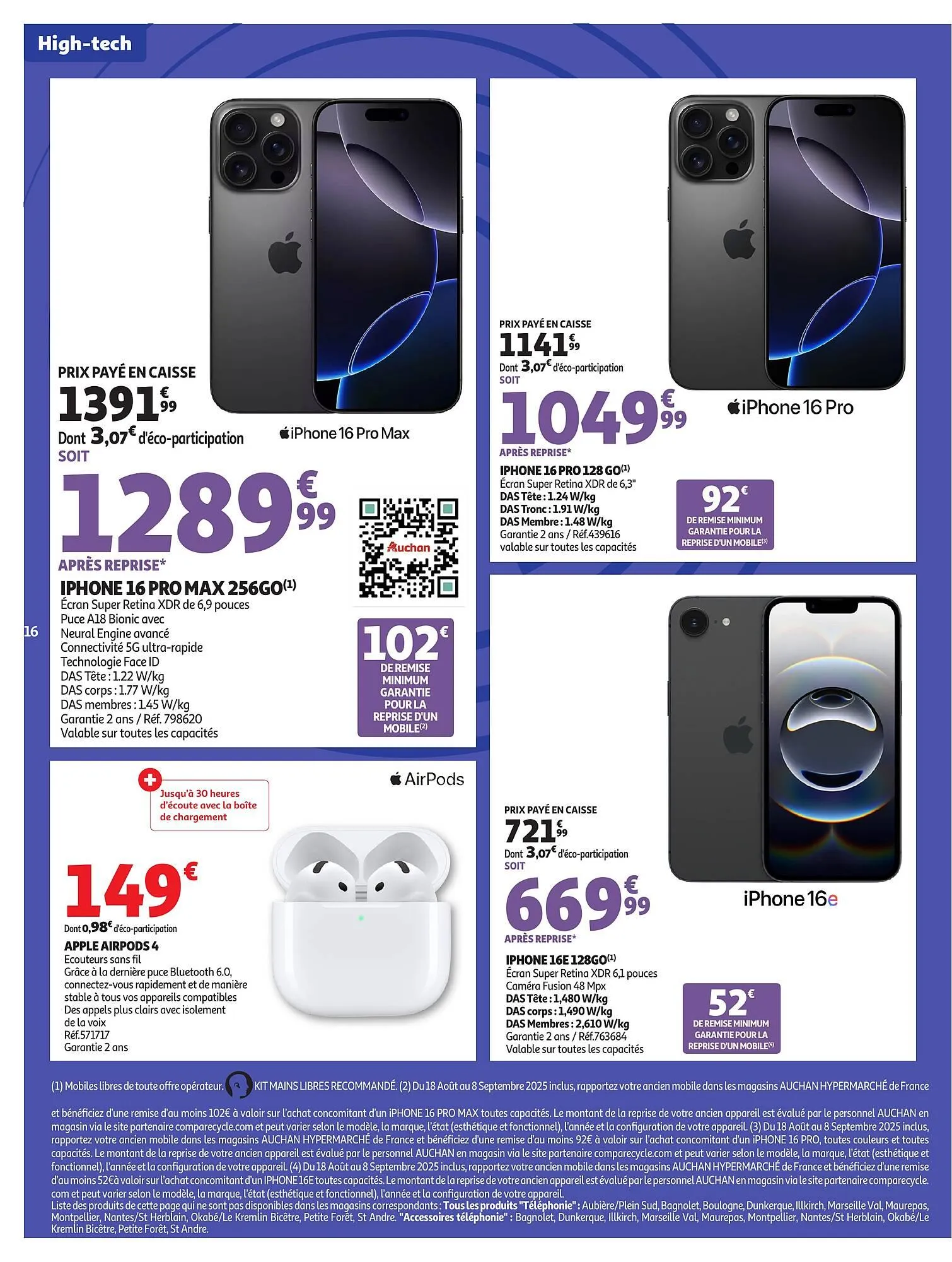 Catalogue Auchan du 19 août au 7 septembre 2025 - Catalogue page 16