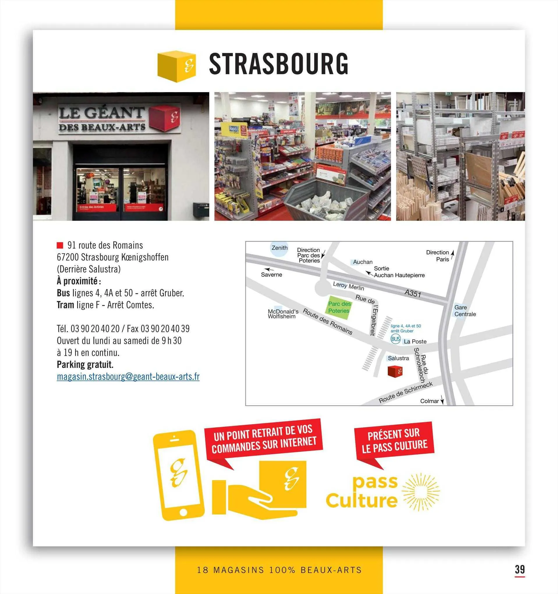 Catalogue Le Géant Des Beaux-Arts du 1 mars au 31 décembre 2023 - Catalogue page 41