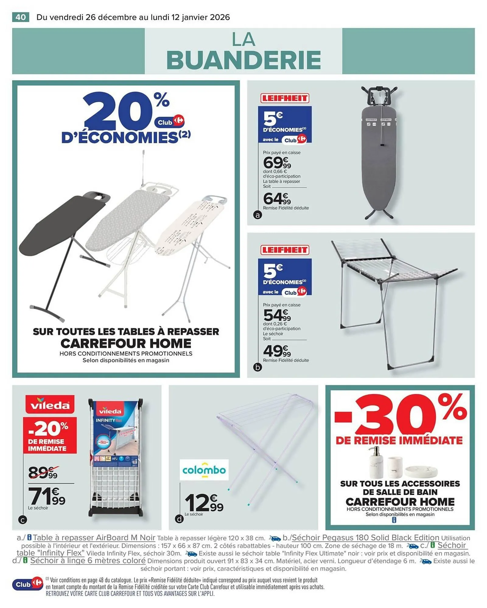 Catalogue Carrefour du 26 décembre au 12 janvier 2026 - Catalogue page 42
