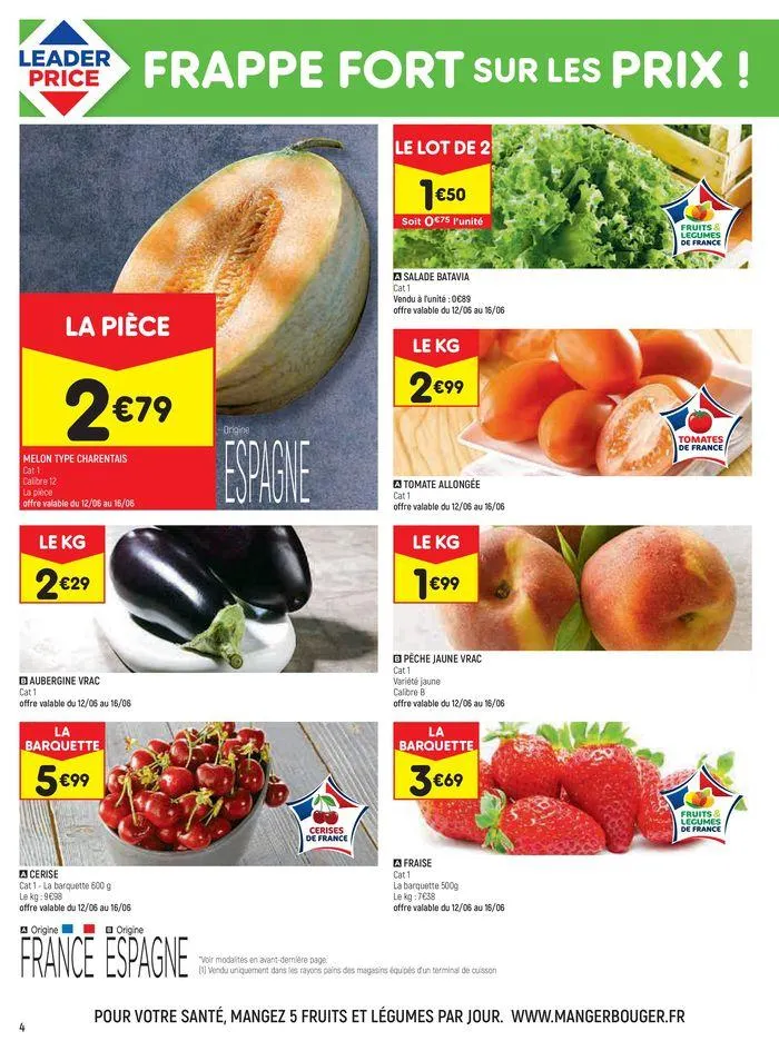 FRAPPE FORT SUR LES PRIX du 11 juin au 23 juin 2024 - Catalogue page 4