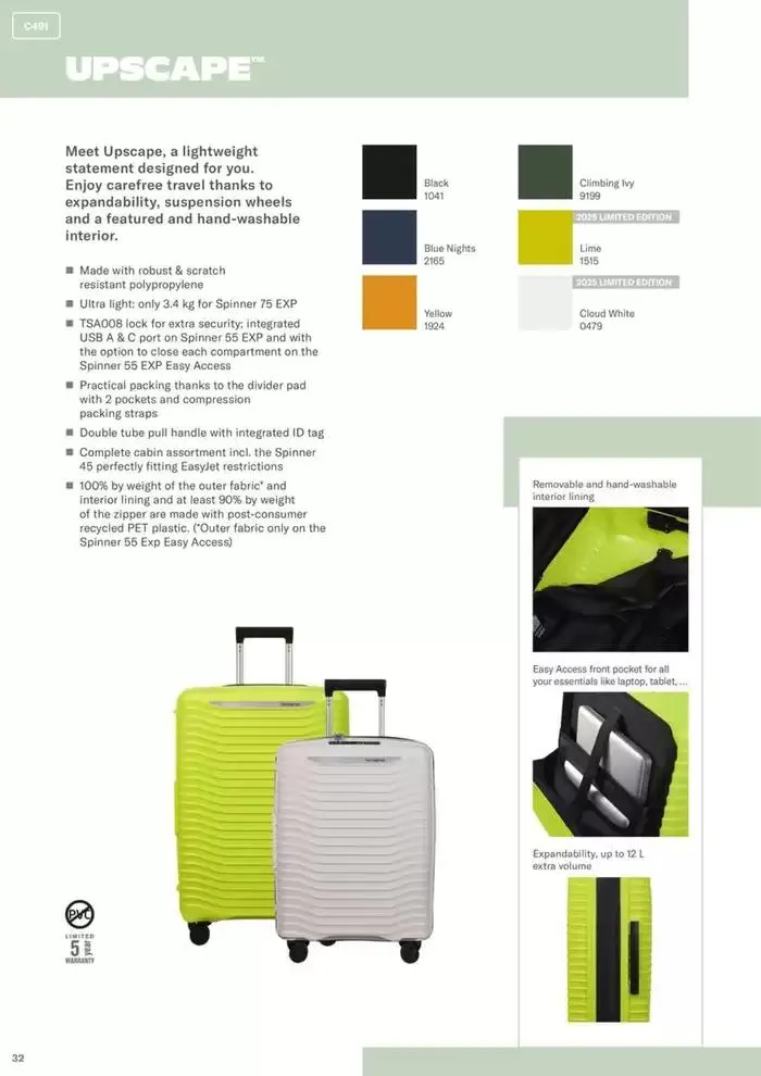 Samsonite Product catalogue 2025 du 23 décembre au 31 décembre 2025 - Catalogue page 115