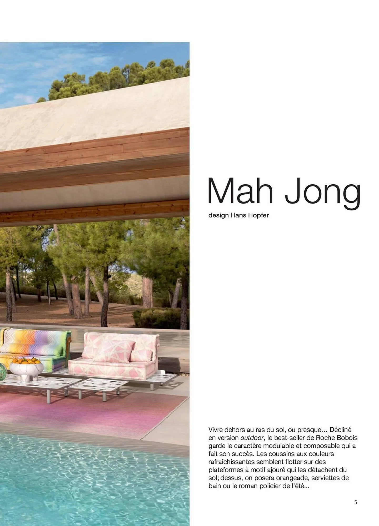 Catalogue Roche Bobois du 28 mai au 1 janvier 2026 - Catalogue page 5