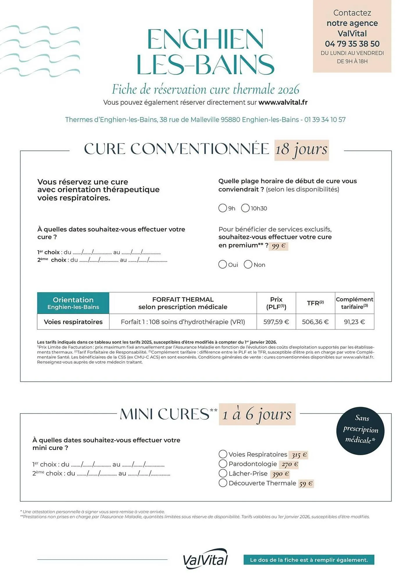 Catalogue ValVital du 20 novembre au 1 janvier 2026 - Catalogue page 1