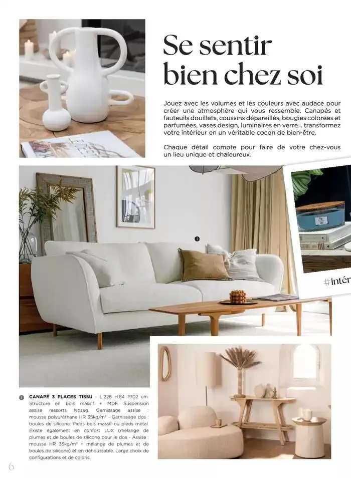 Réinventez votre intérieur du 10 février au 31 mars 2025 - Catalogue page 6