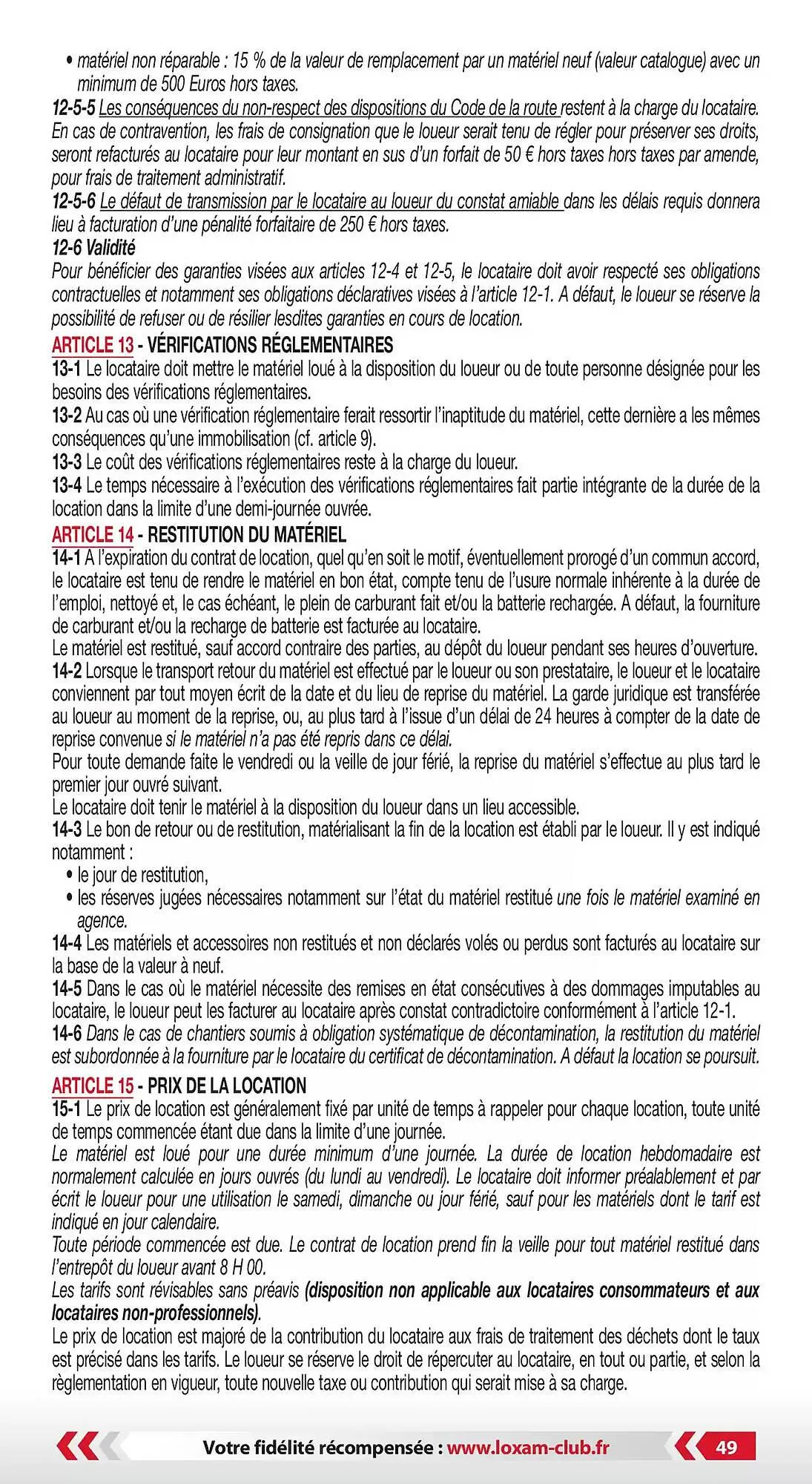 Catalogue Loxam du 3 janvier au 31 décembre 2025 - Catalogue page 51