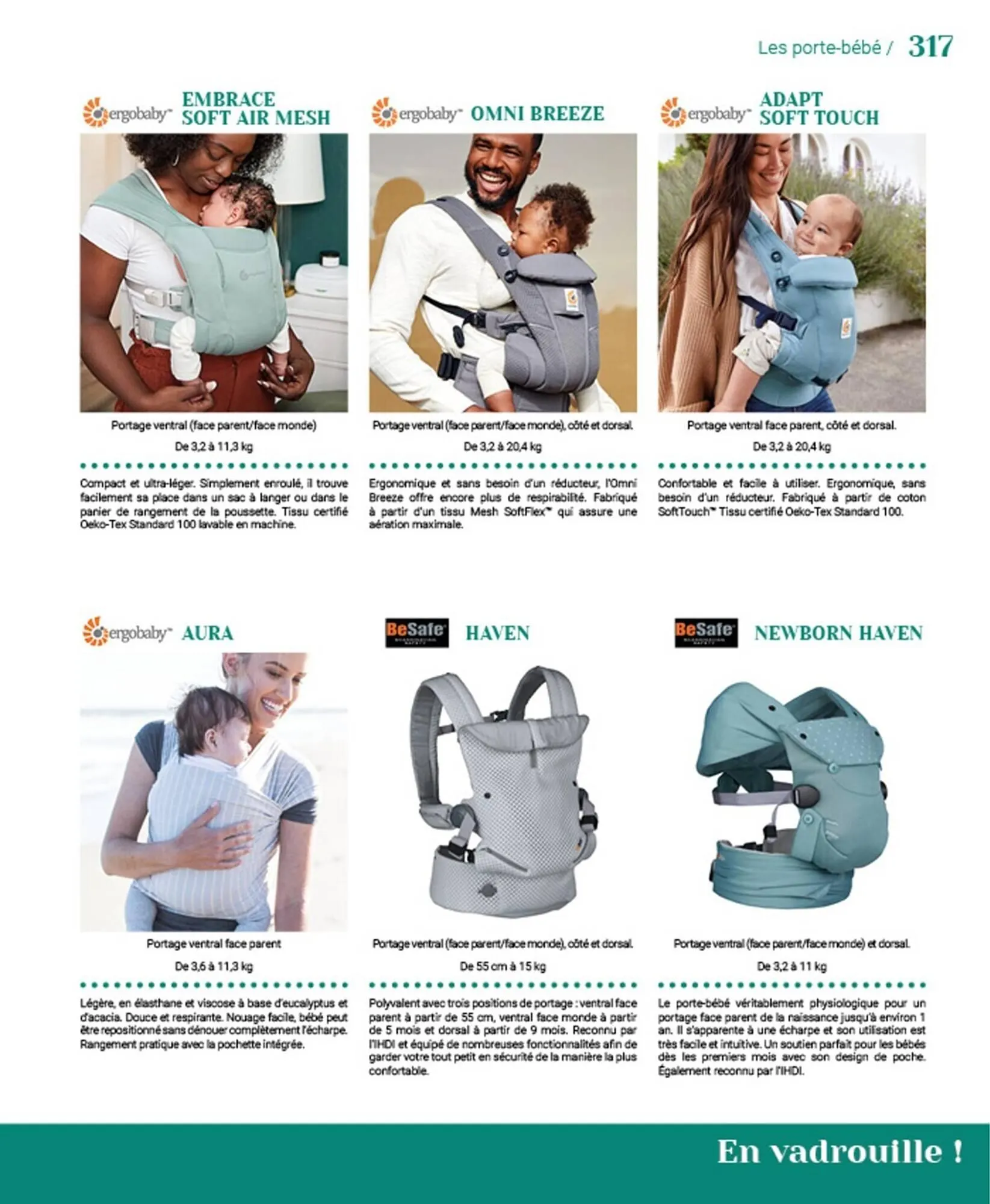 Catalogue autour de bébé du 31 mars au 31 janvier 2024 - Catalogue page 319