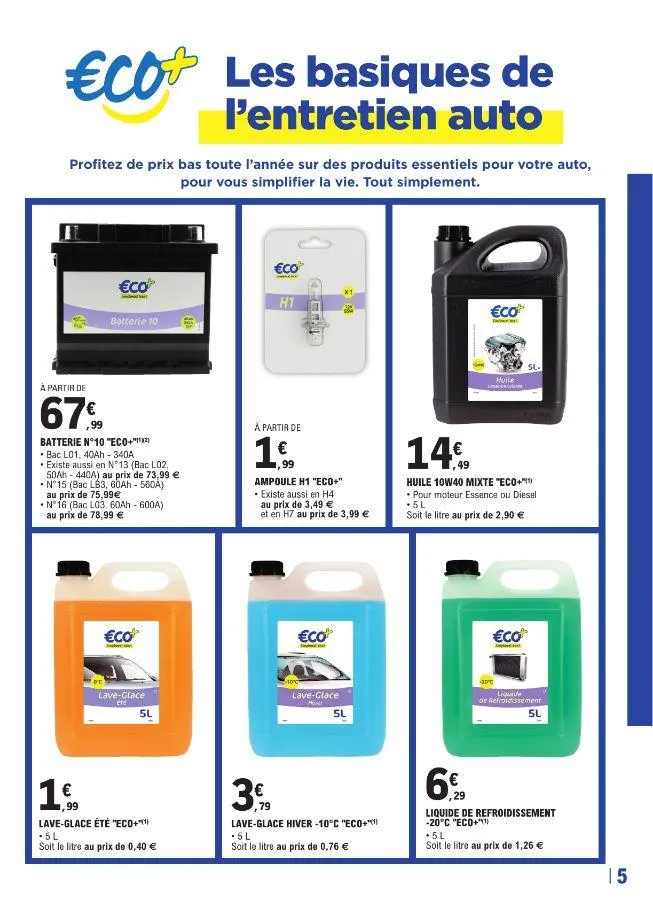 E. Leclerc du 22 avril au 28 mars 2026 - Catalogue page 5