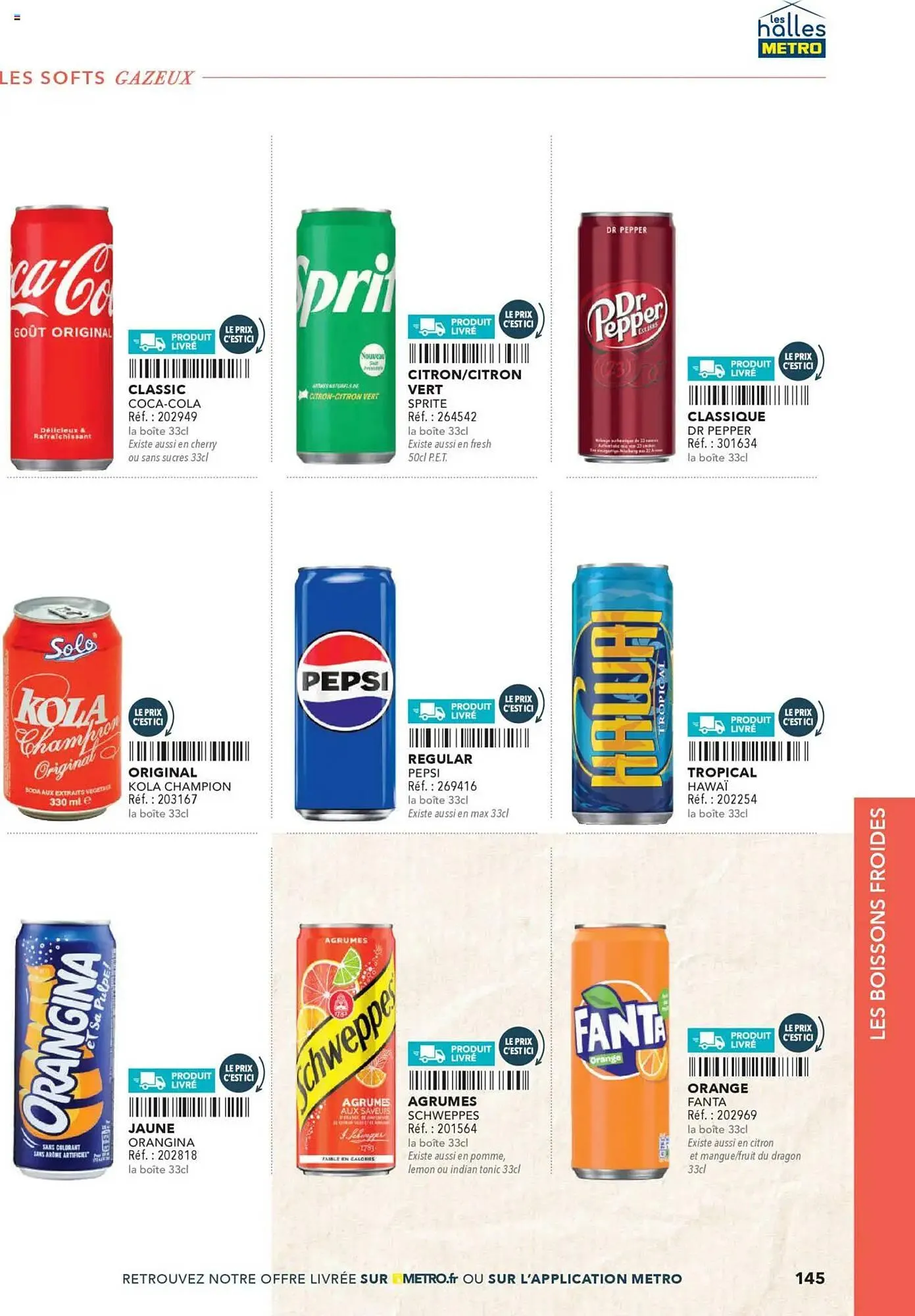 Catalogue METRO du 24 avril au 31 décembre 2025 - Catalogue page 145