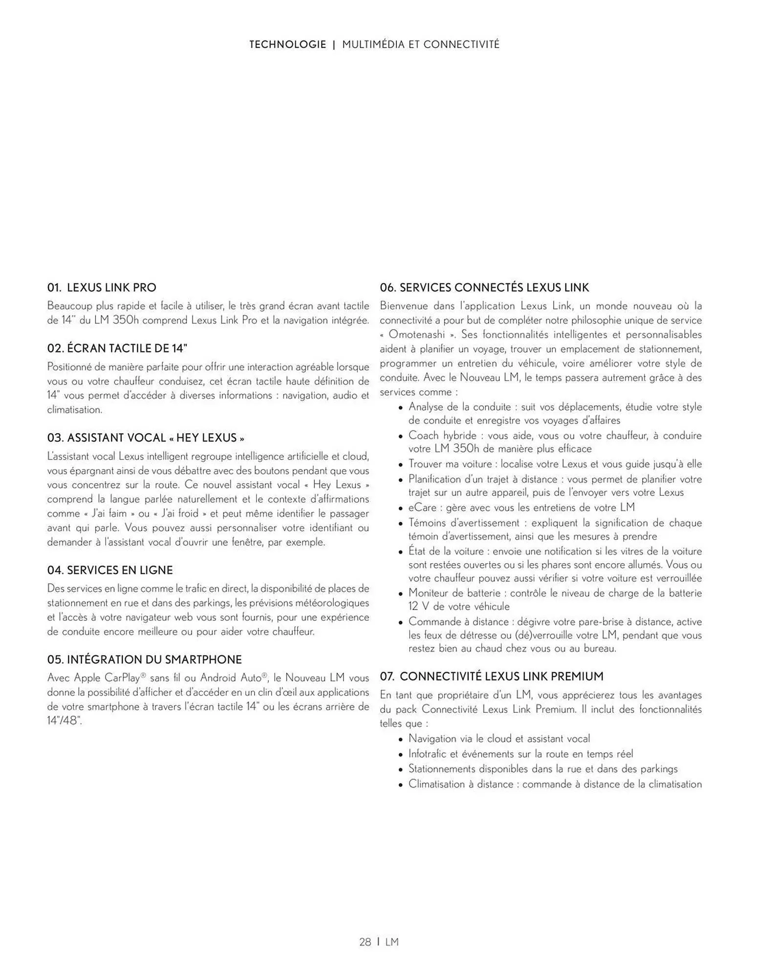 Catalogue Lexus du 27 mars au 27 mars 2026 - Catalogue page 28