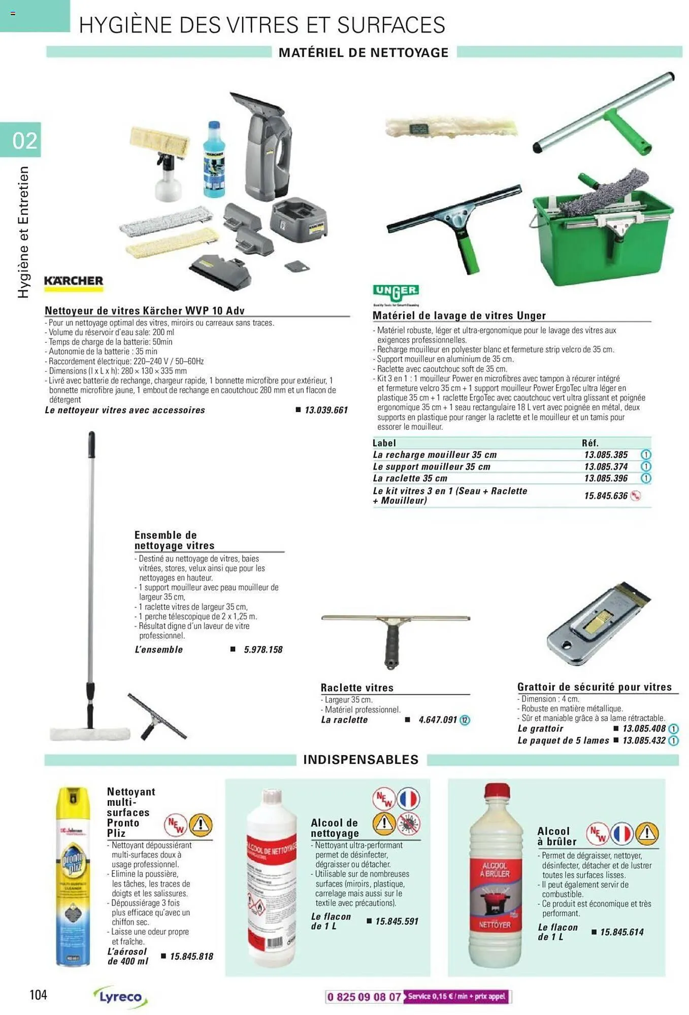 Catalogue Lyreco du 15 mai au 31 décembre 2023 - Catalogue page 104