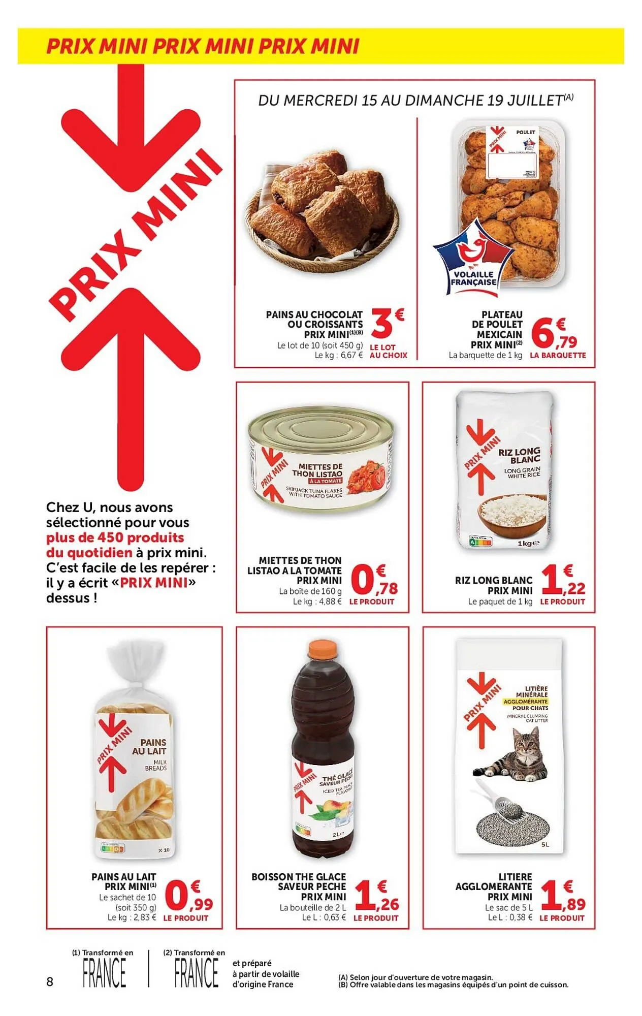 Catalogue Super U du 7 juillet au 9 août 2026 - Catalogue page 8