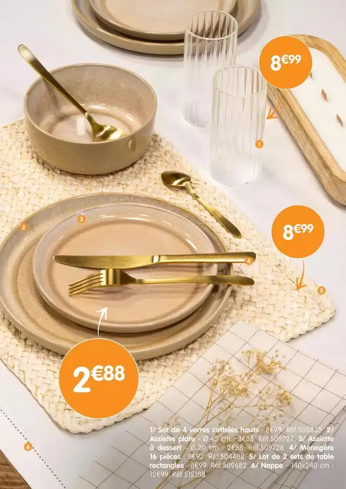 Décoration Printemps/Été du 2 avril au 19 août 2025 - Catalogue page 20