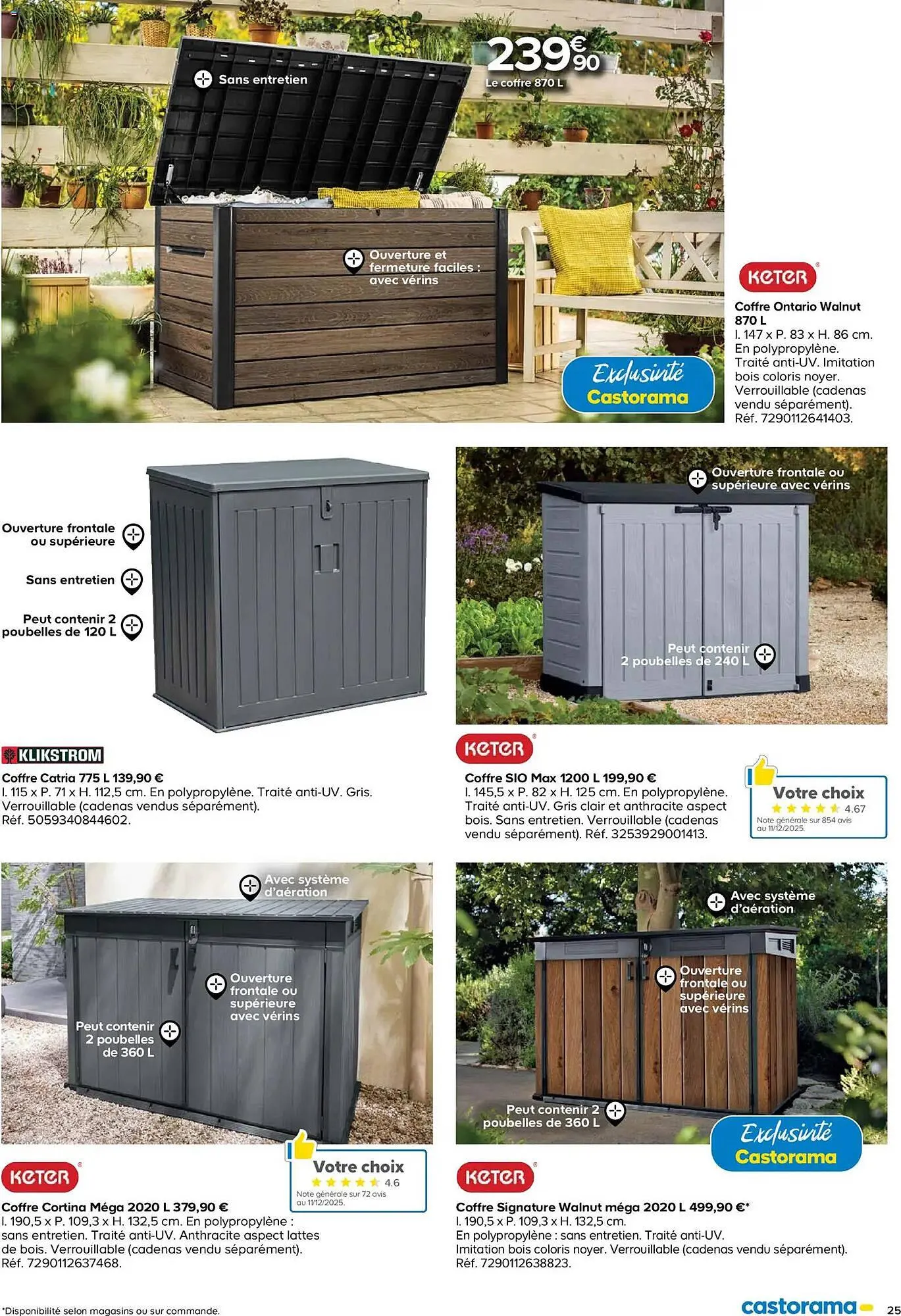 Catalogue Castorama du 26 février au 31 décembre 2026 - Catalogue page 25