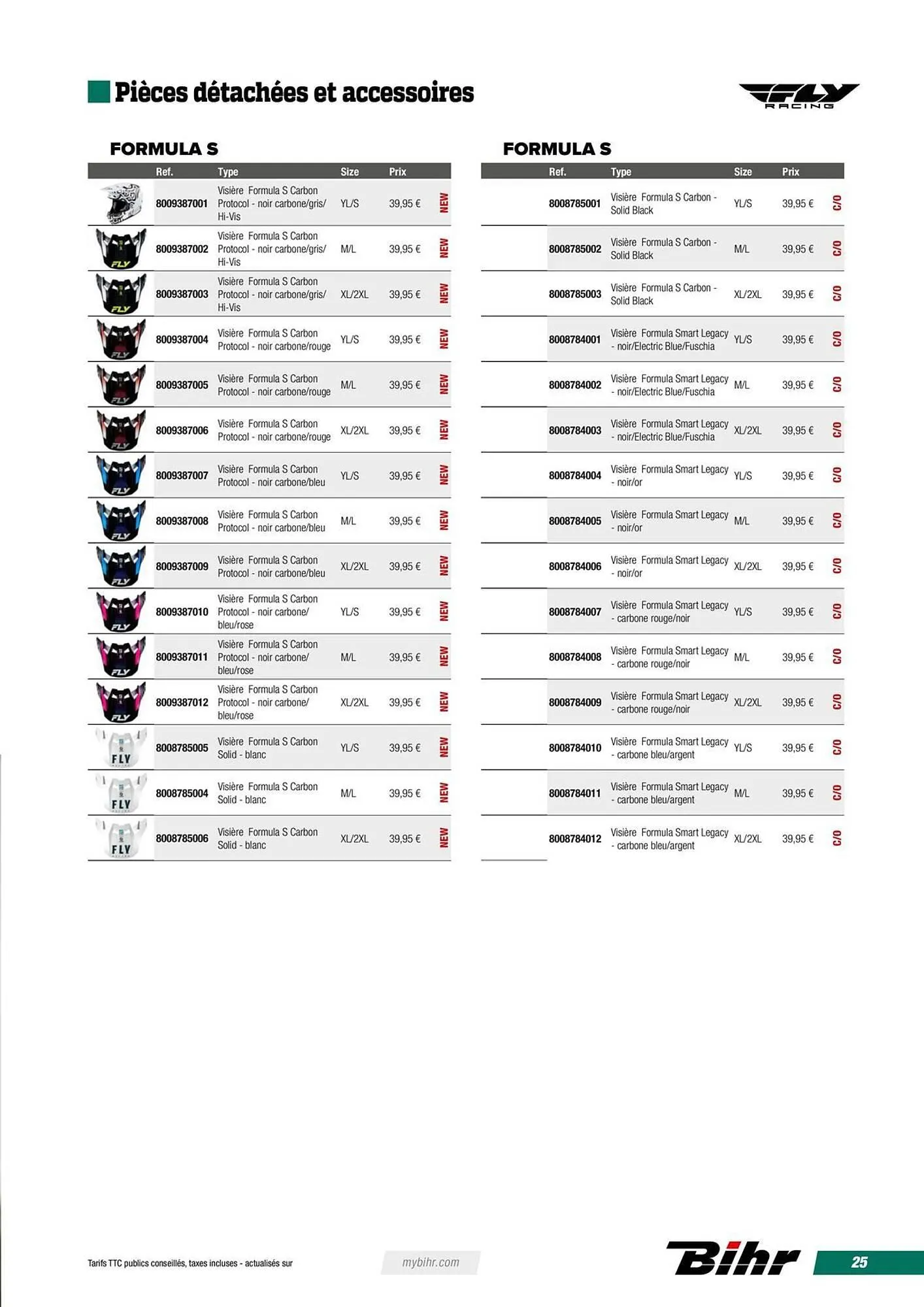 Catalogue Bihr du 12 avril au 31 décembre 2025 - Catalogue page 25