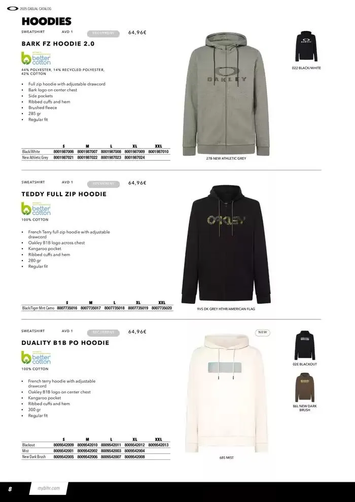 OAKLEY Casual 2025 du 27 mars au 31 décembre 2025 - Catalogue page 8