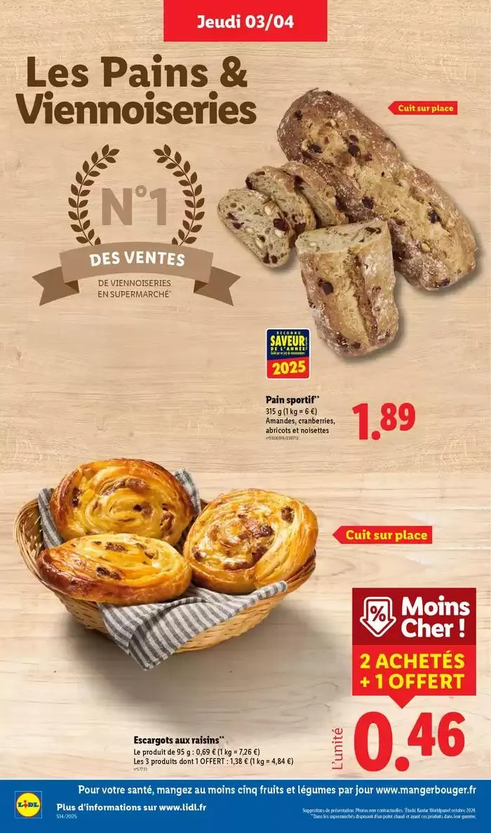 Concôctez un délicieux repas à l'occasion de Pâques avec la marque Deluxe chez Lidl ! du 3 avril au 9 avril 2025 - Catalogue page 8