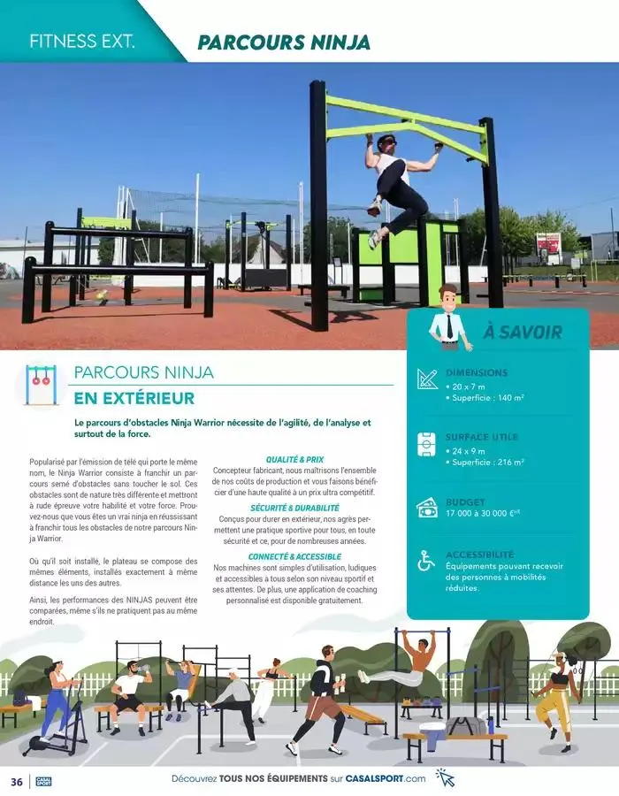 Equipement d'extérieur du 8 janvier au 31 mars 2025 - Catalogue page 36