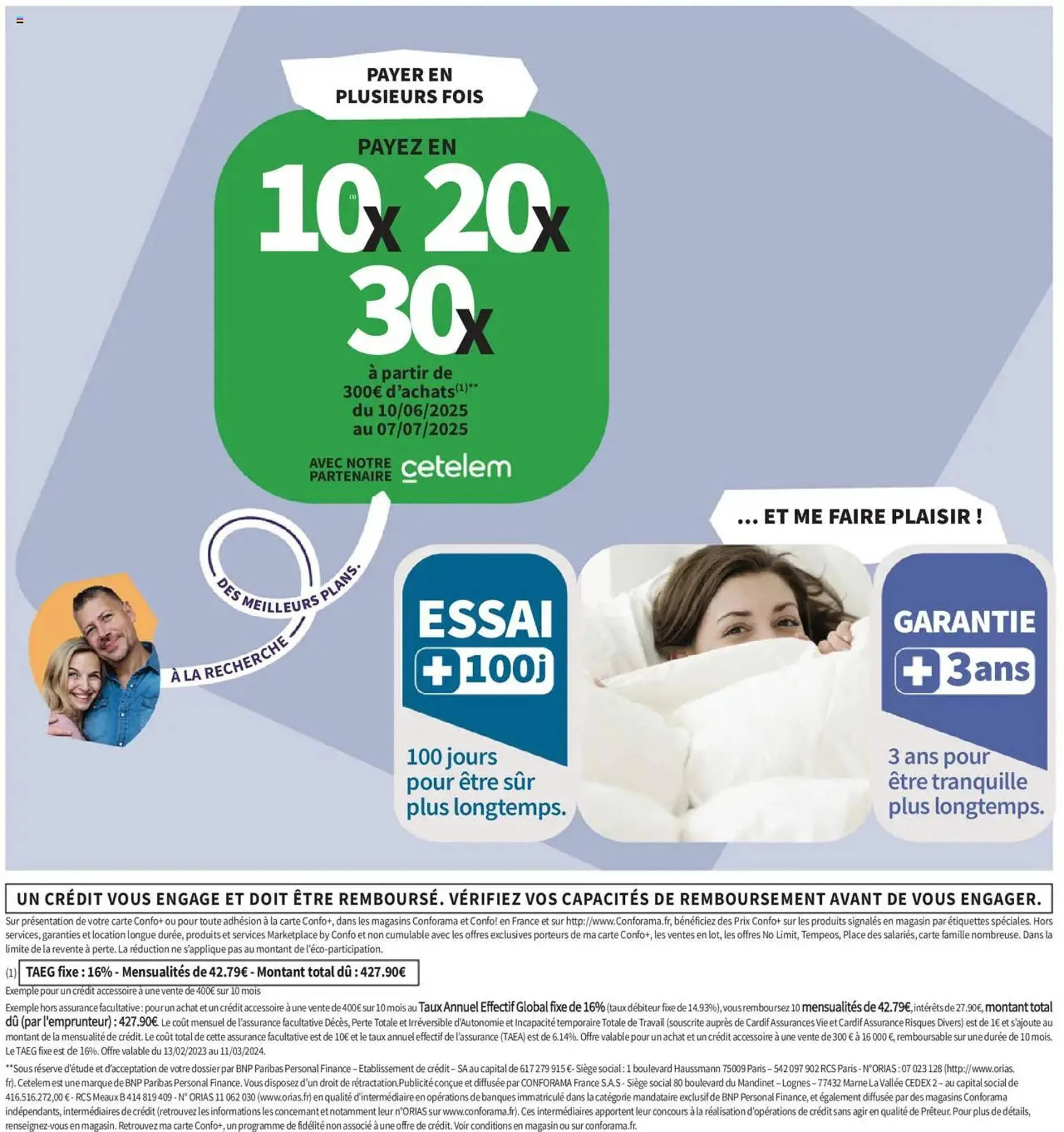 Catalogue Conforama du 10 juin au 7 juillet 2025 - Catalogue page 2