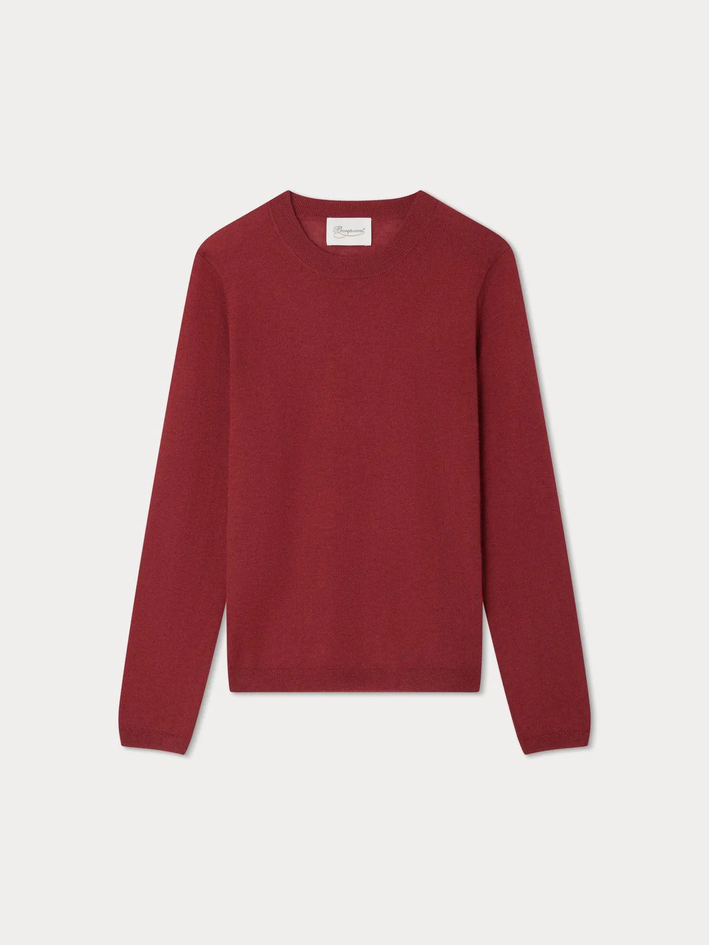 Pull col rond cachemire