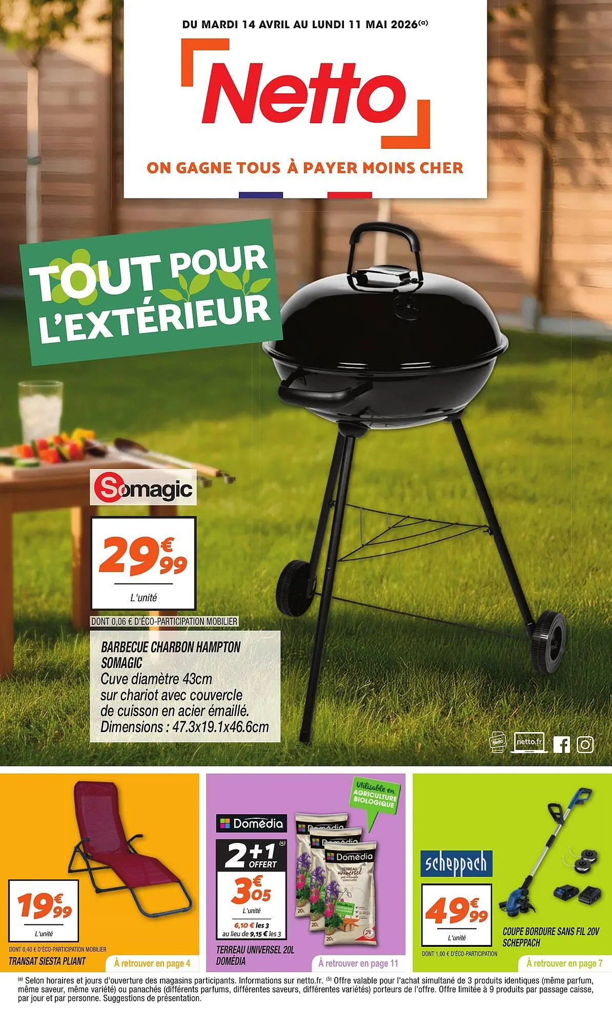 Catalogue Netto du 14 avril au 11 mai 2026 - Catalogue page 1