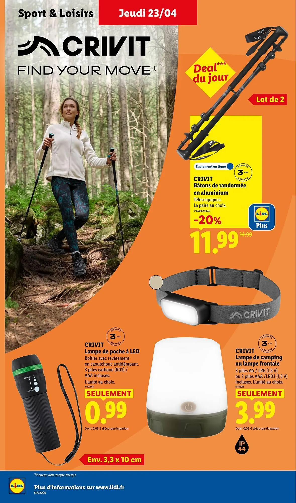 Catalogue Lidl du 23 avril au 29 avril 2026 - Catalogue page 34