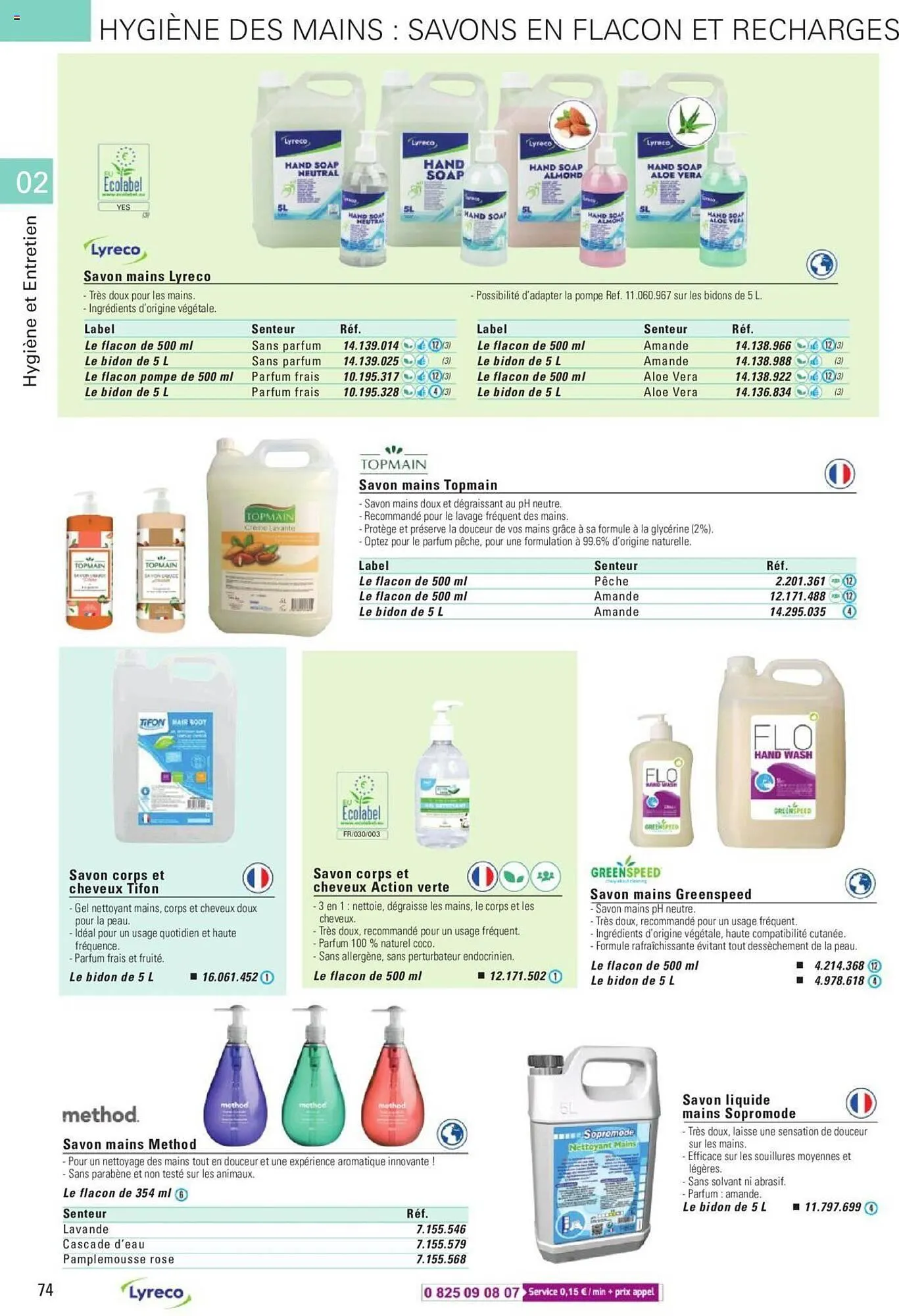 Catalogue Lyreco du 15 mai au 31 décembre 2023 - Catalogue page 74