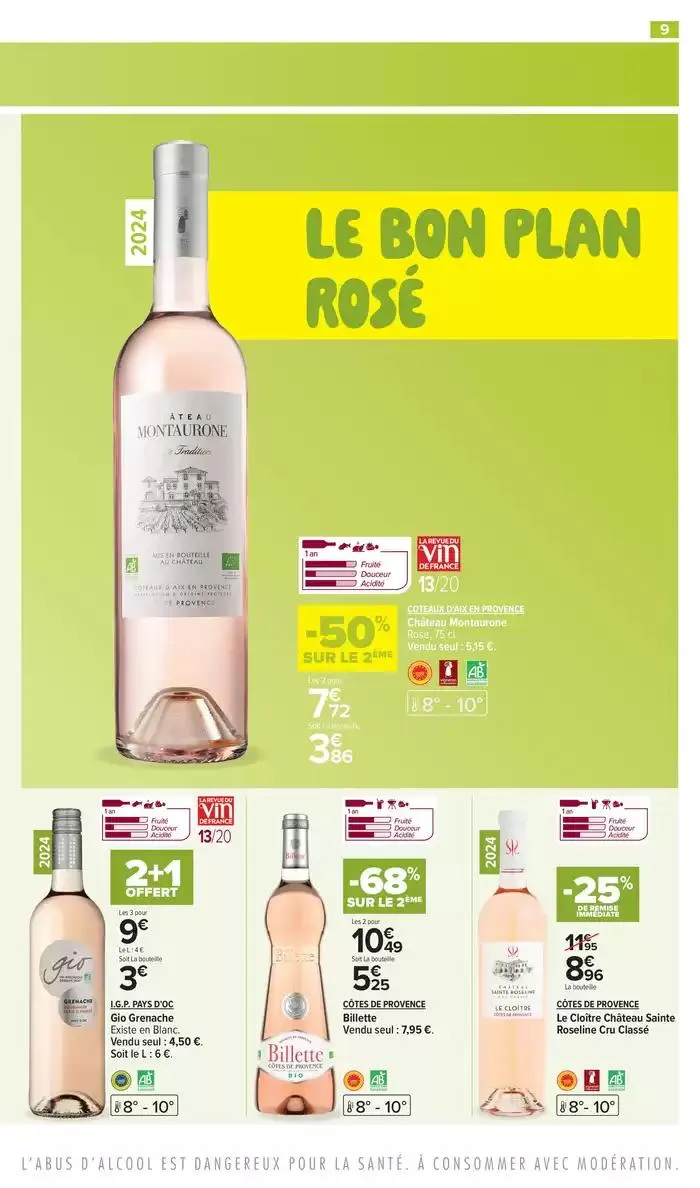 FOIRE AUX VINS, LE GUIDE DES BONS PLANS du 11 mars au 23 mars 2025 - Catalogue page 9
