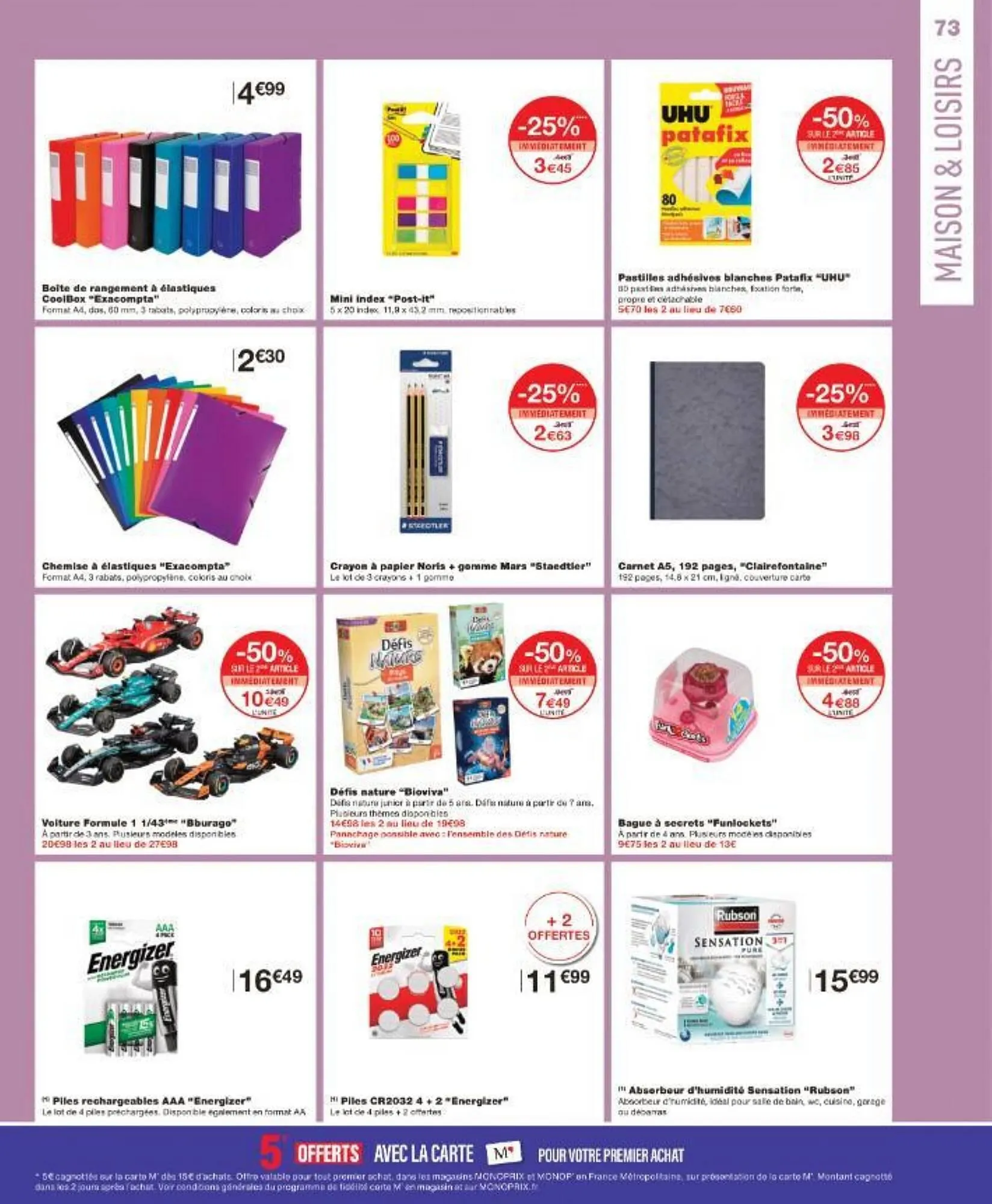 Catalogue Monoprix du 4 mars au 23 mars 2025 - Catalogue page 73