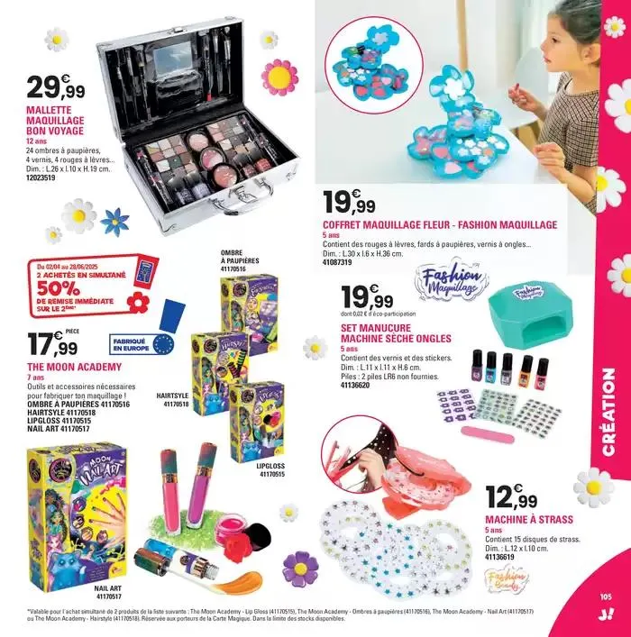 PRINTEMPS 2025 du 2 avril au 28 juin 2025 - Catalogue page 105