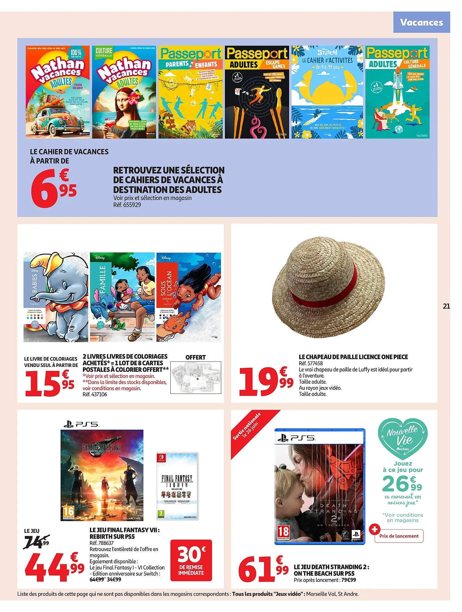 Catalogue Auchan du 17 juin au 29 juin 2025 - Catalogue page 21