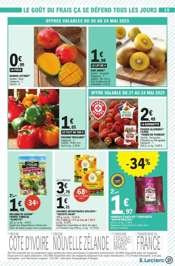 E. Leclerc du 20 mai au 31 mai 2025 - Catalogue page 29