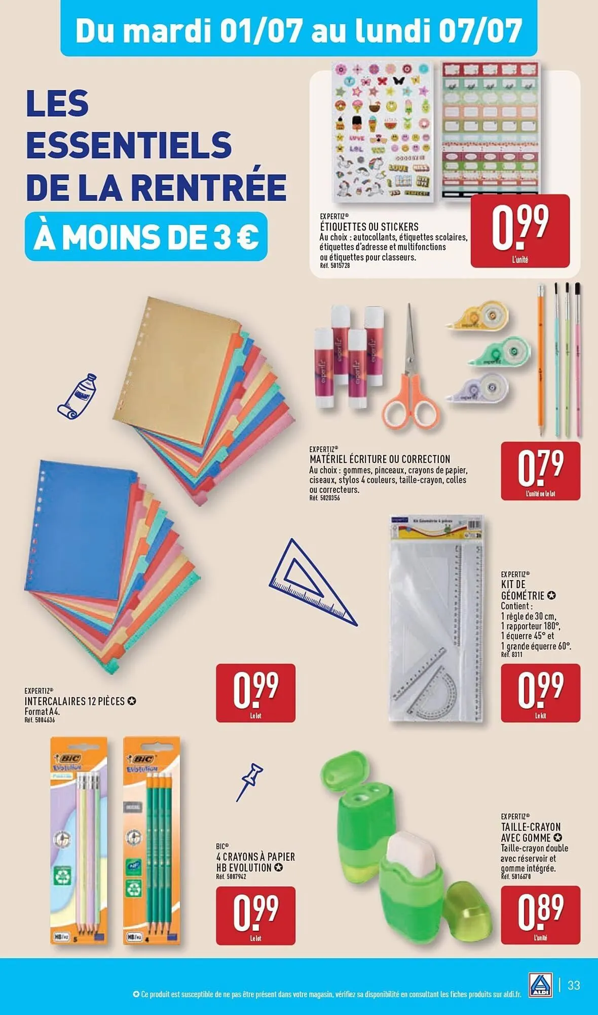 Catalogue ALDI du 1 juillet au 7 juillet 2025 - Catalogue page 36