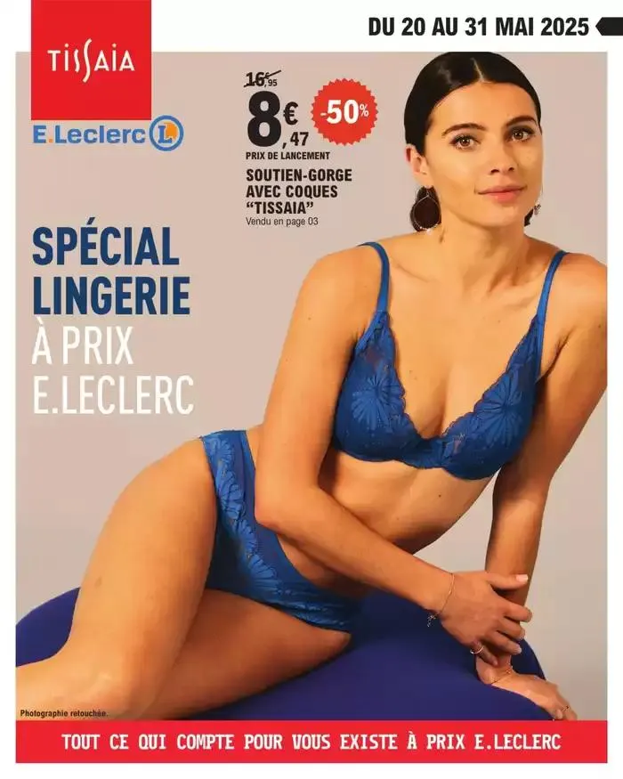 RDV LINGERIE du 20 mai au 31 mai 2025 - Catalogue page 1