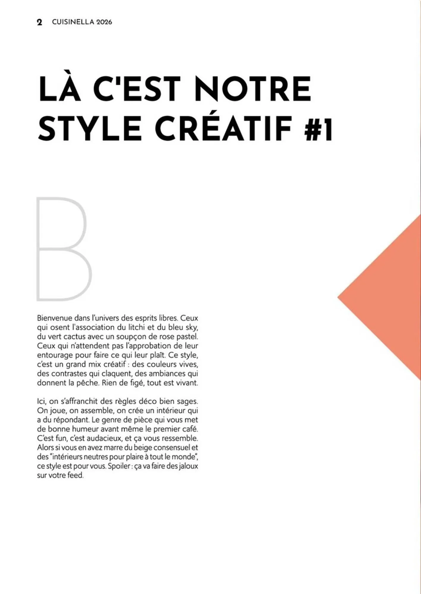 Catalogue Cuisinella du 3 décembre au 31 décembre 2026 - Catalogue page 4