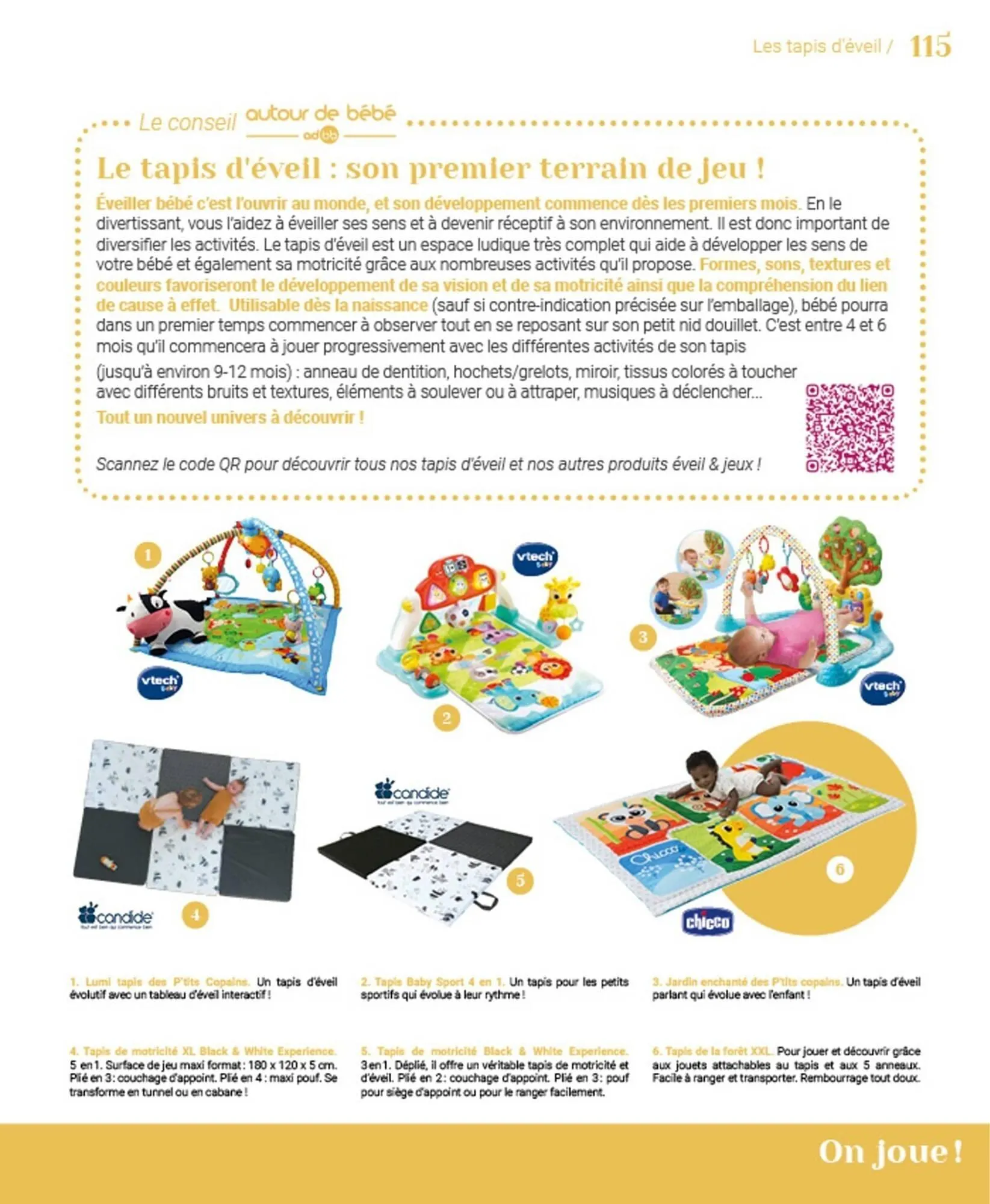 Catalogue autour de bébé du 31 mars au 31 janvier 2024 - Catalogue page 117