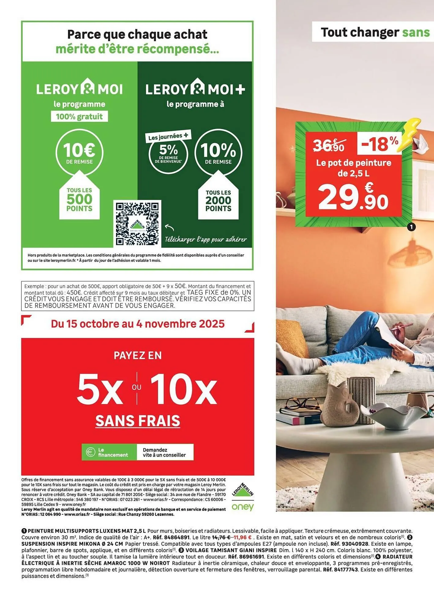 Catalogue Leroy Merlin du 15 octobre au 4 novembre 2025 - Catalogue page 12