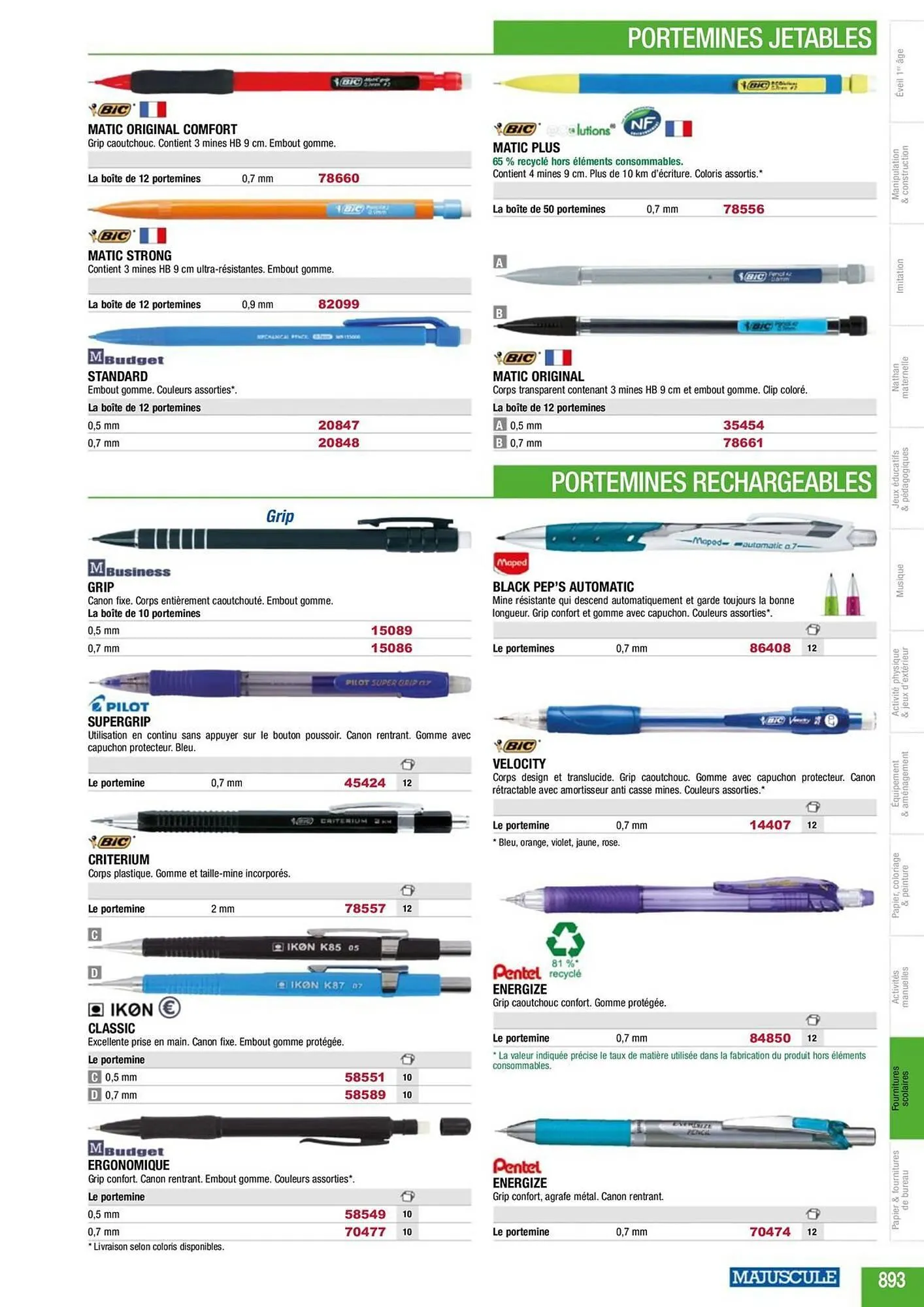Catalogue Majuscule du 4 mars au 31 décembre 2025 - Catalogue page 917