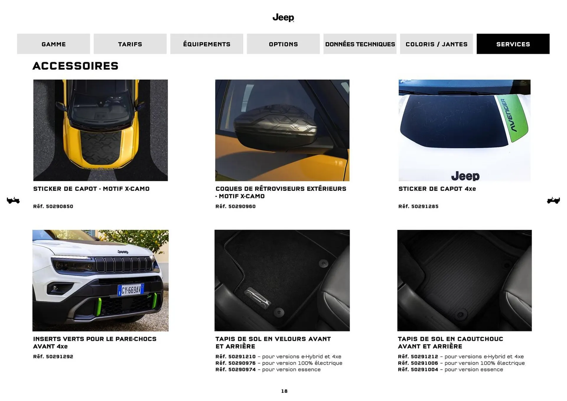 Catalogue Jeep du 8 septembre au 30 septembre 2026 - Catalogue page 18