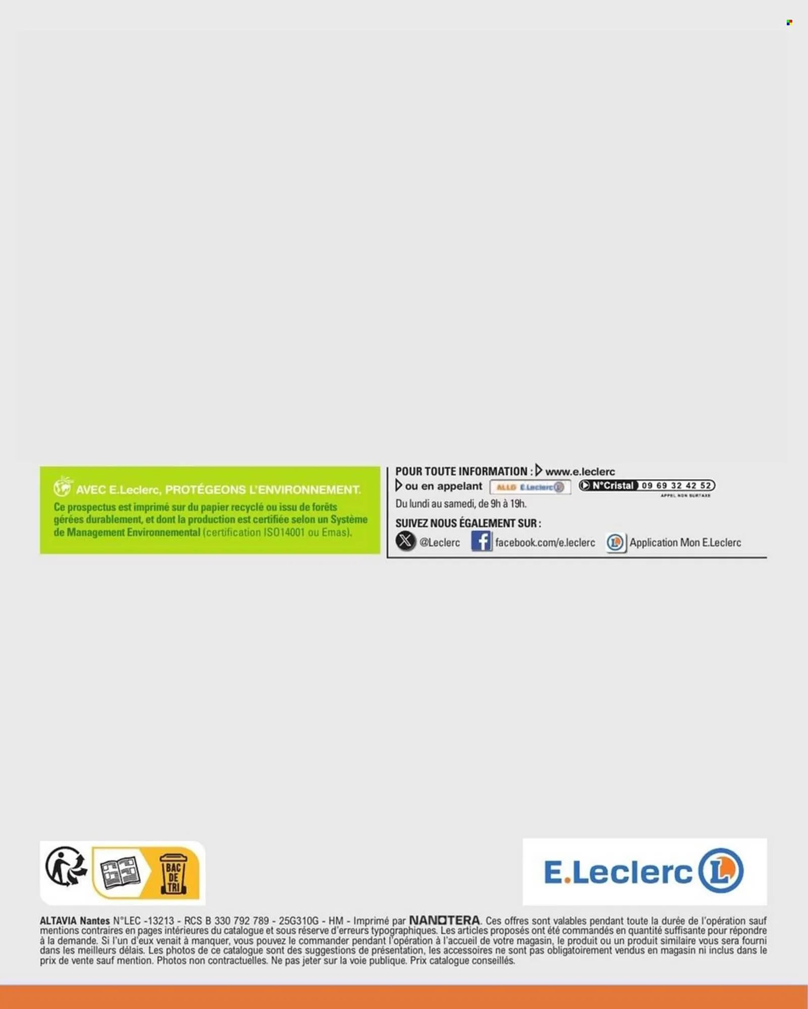 Catalogue E.Leclerc du 28 octobre au 8 novembre 2025 - Catalogue page 16