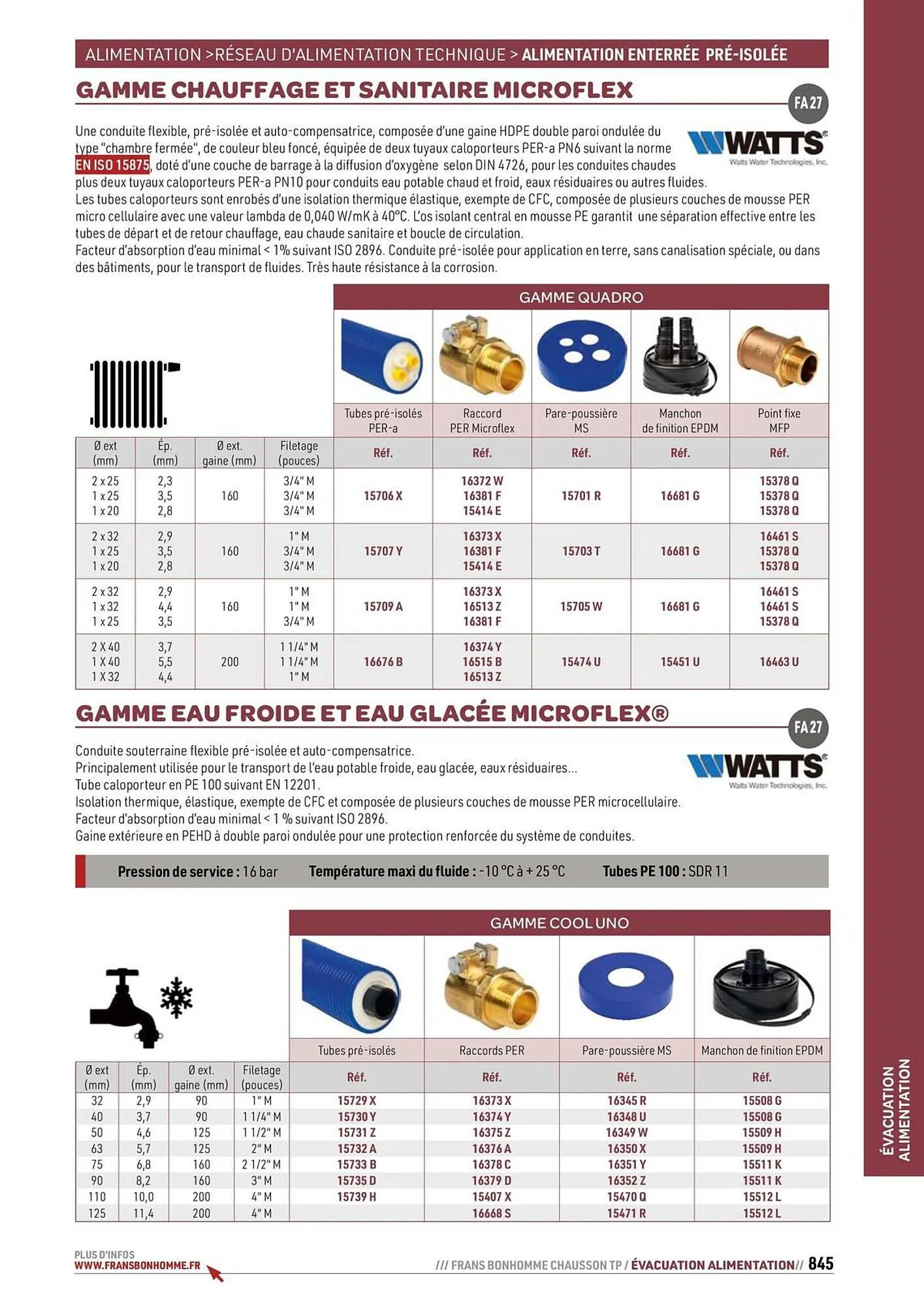 Catalogue Chausson Matériaux du 24 septembre au 31 décembre 2025 - Catalogue page 845