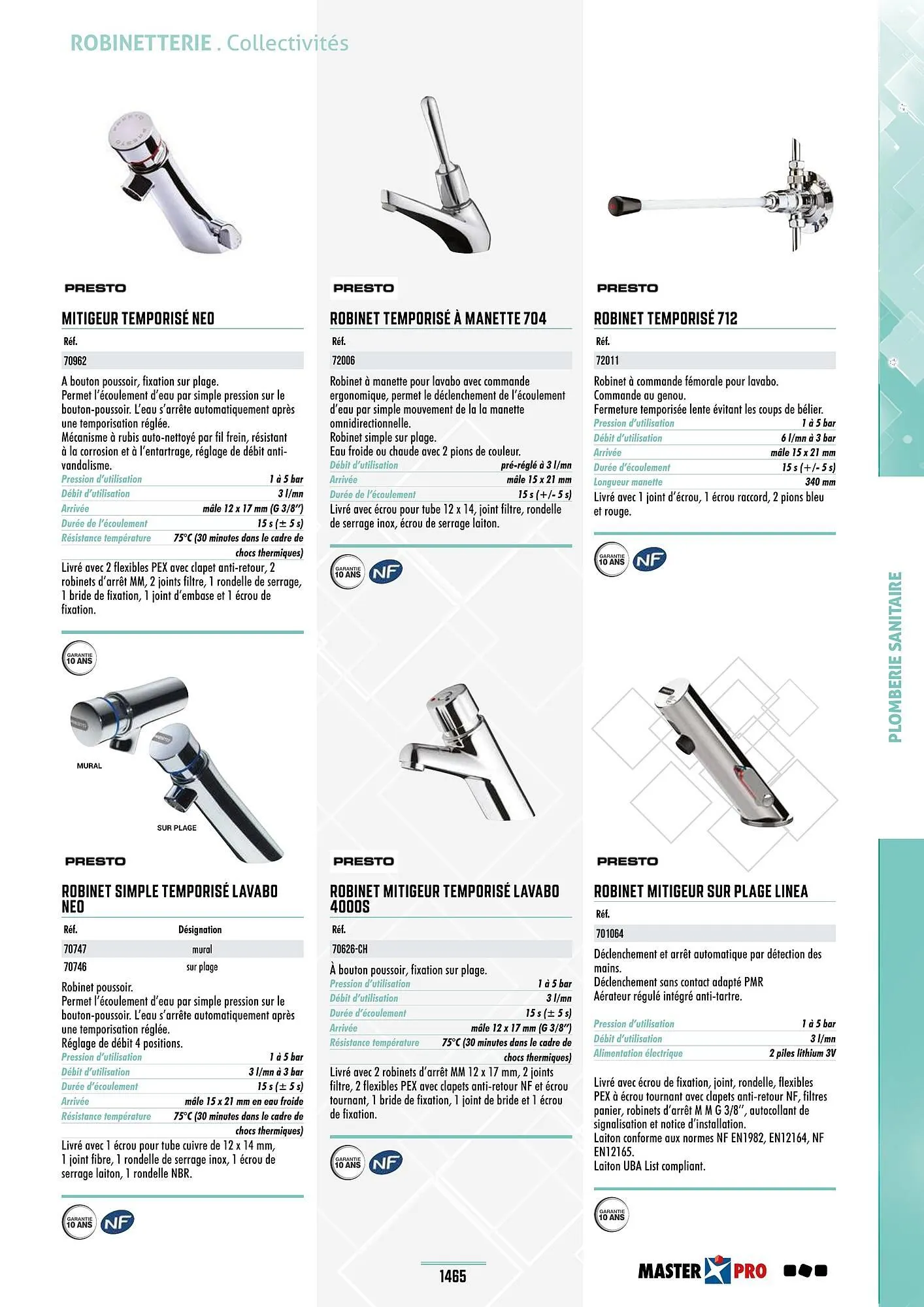 Catalogue Master Pro du 28 janvier au 30 décembre 2028 - Catalogue page 1469