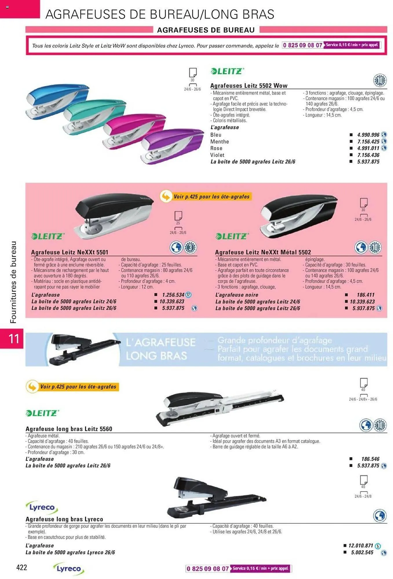 Catalogue Lyreco du 15 mai au 31 décembre 2023 - Catalogue page 422