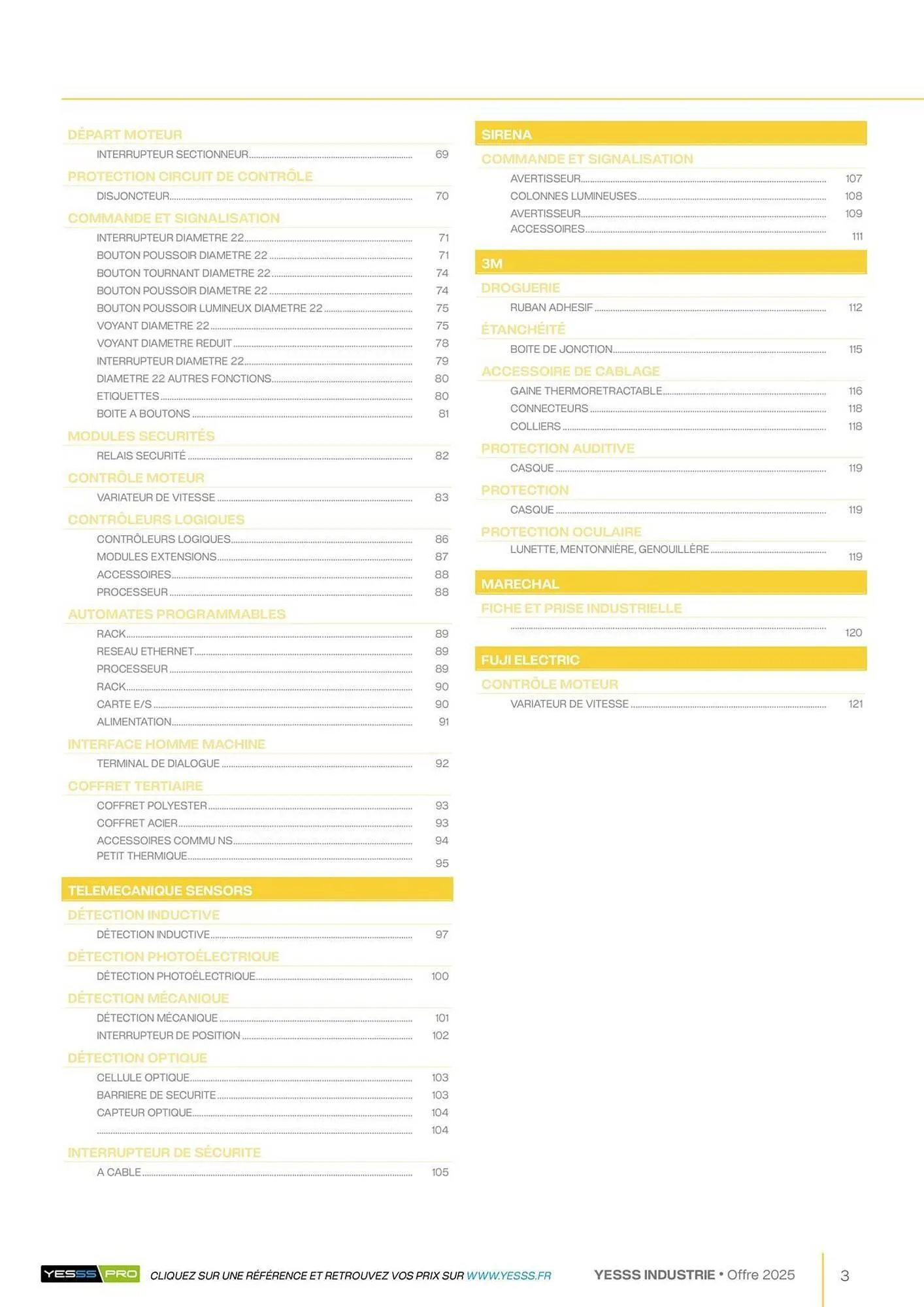 Catalogue Yesss electrique du 28 janvier au 31 décembre 2025 - Catalogue page 5